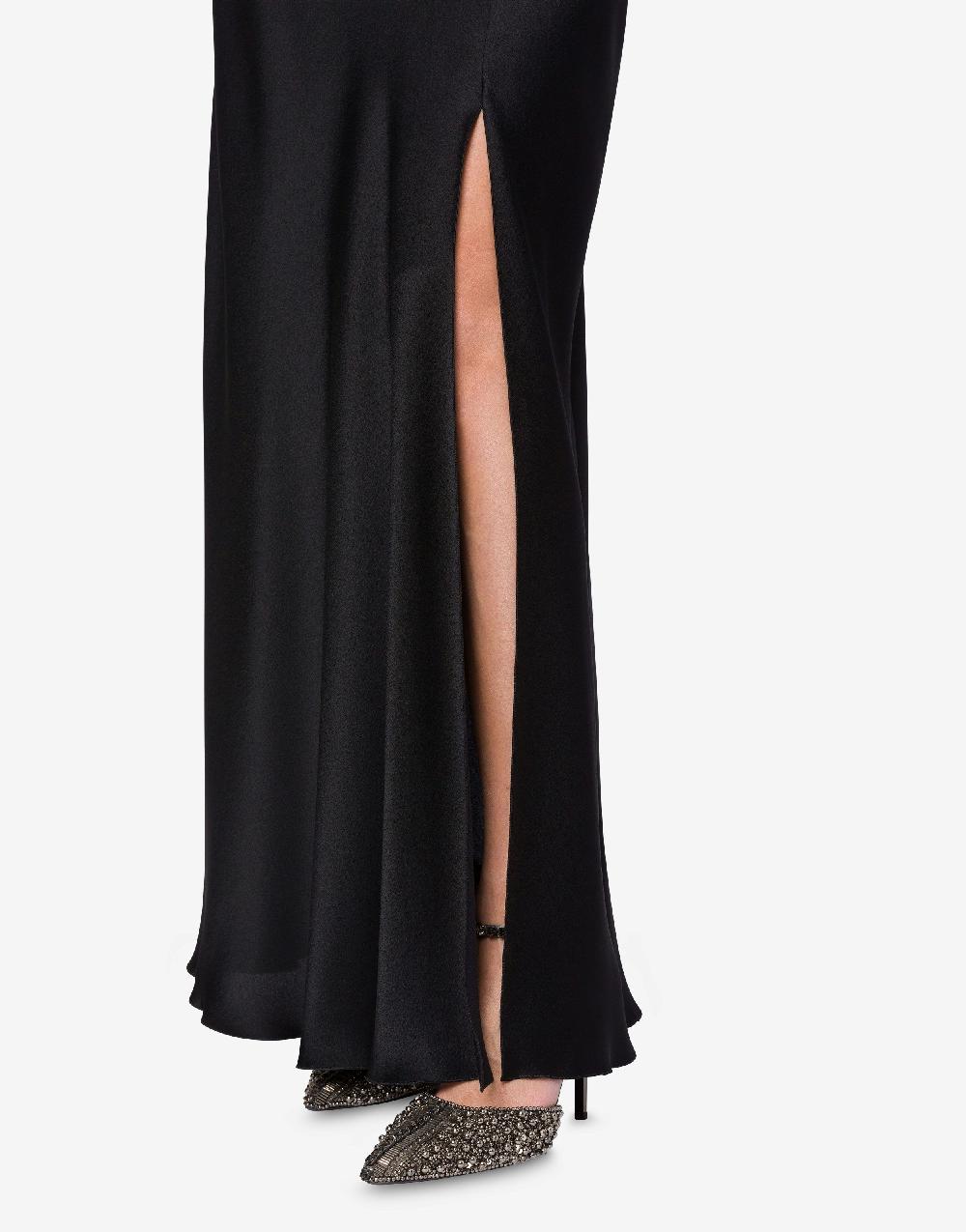 Alberta Ferretti Gonna Lunga In Raso