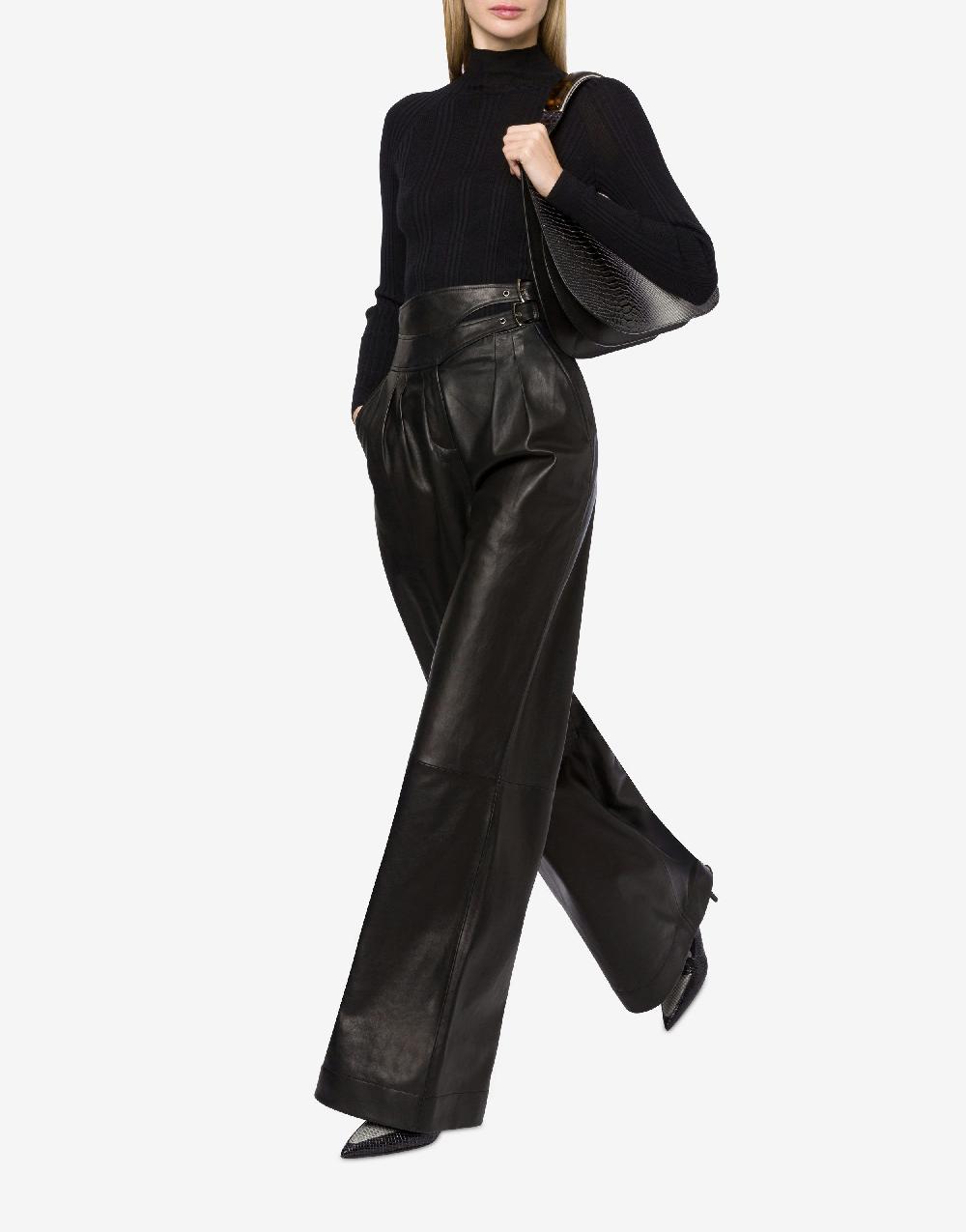 Alberta Ferretti Maglia A Coste In Lana