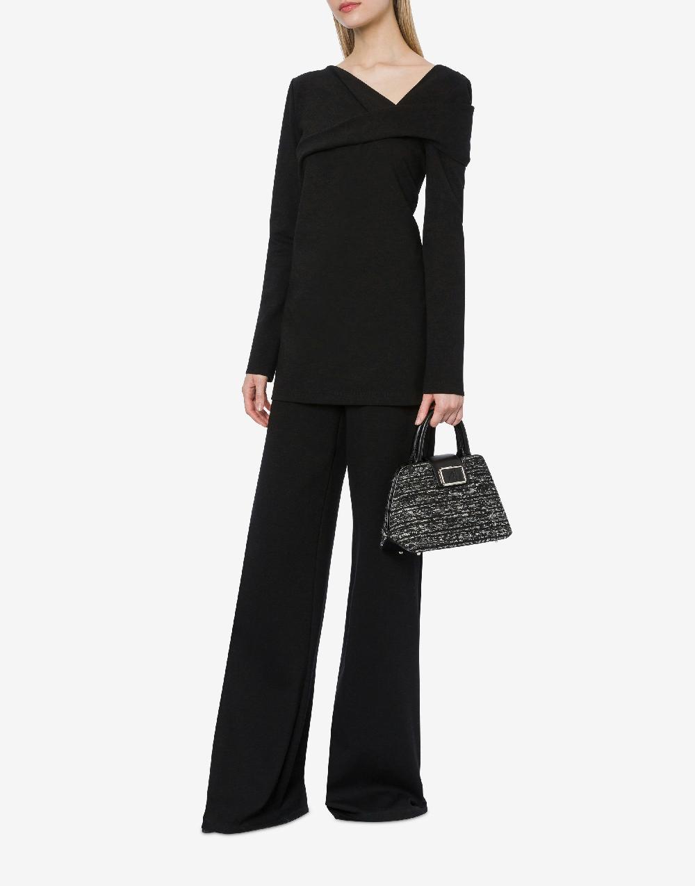 Alberta Ferretti Maglia In Jersey Punto Milano