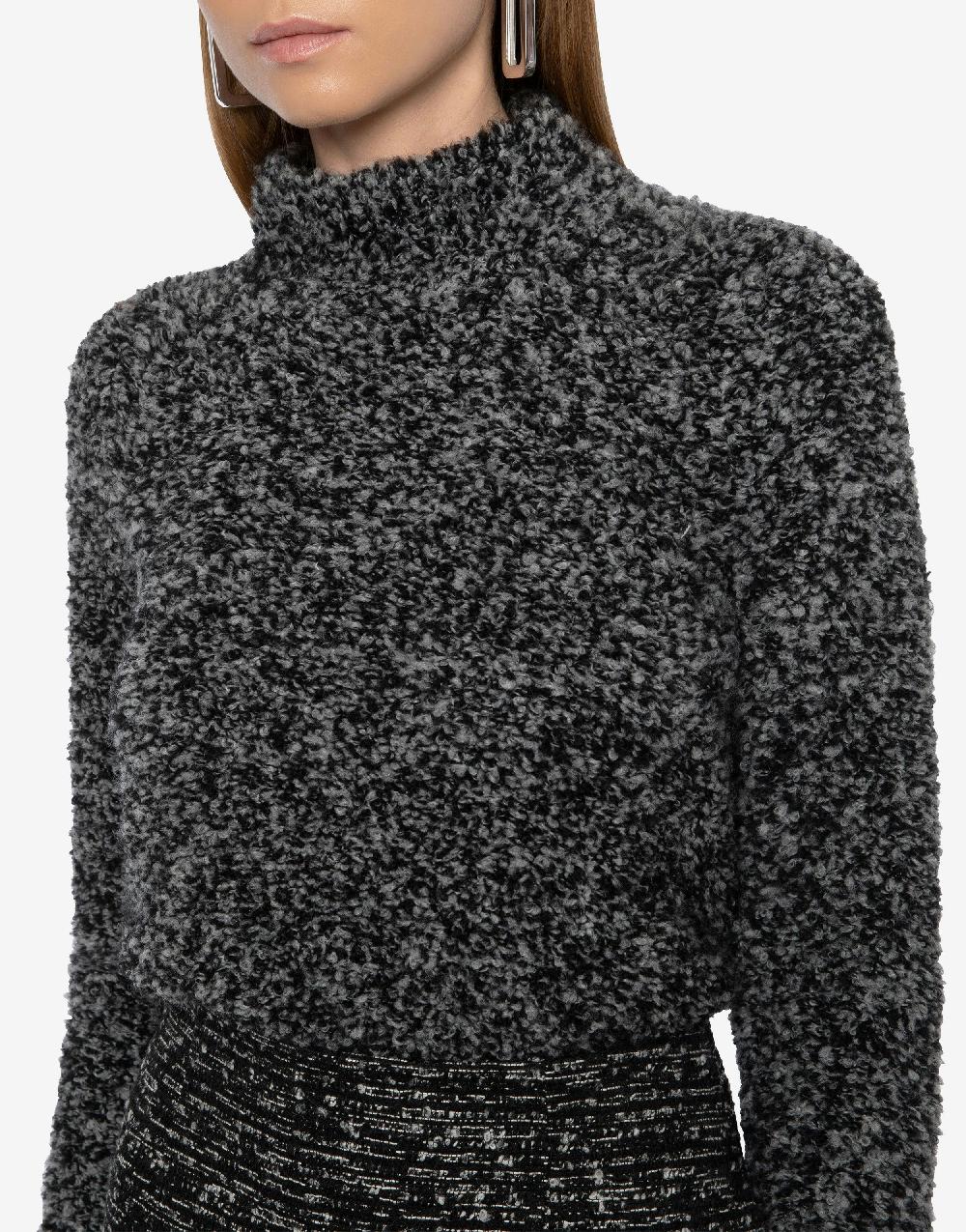 Alberta Ferretti Maglione In Lana Bouclé