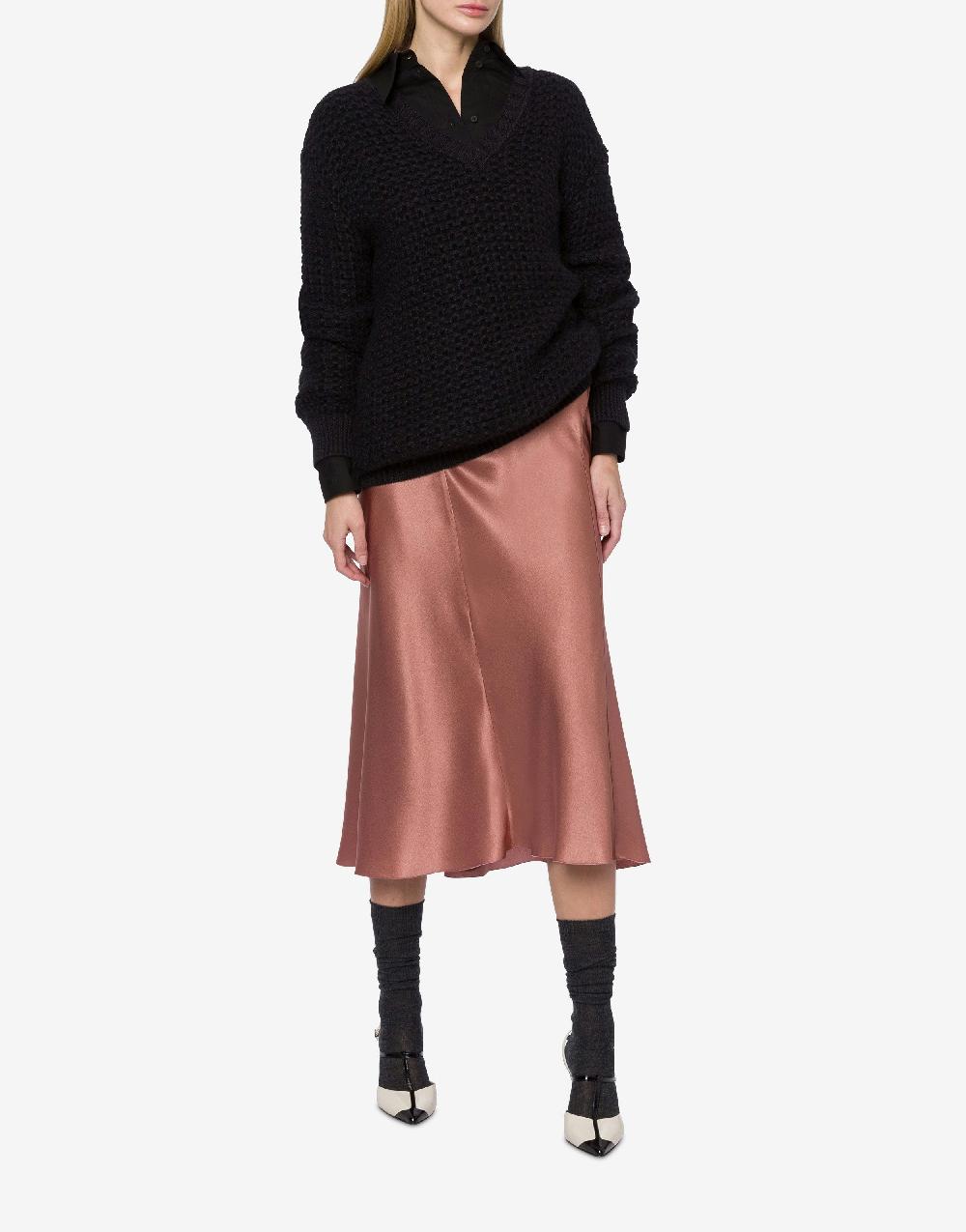 Alberta Ferretti Maglione Oversize In Misto Mohair