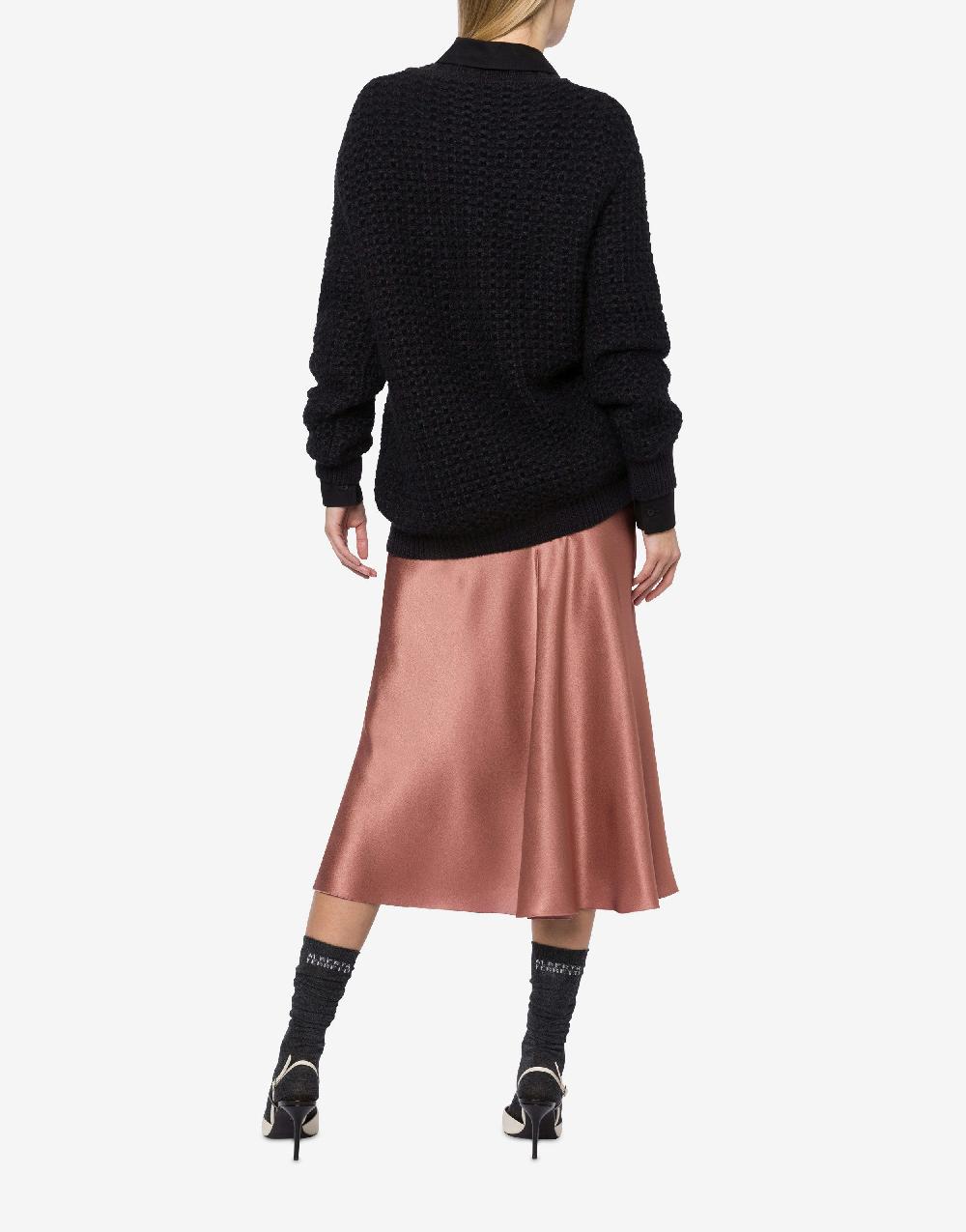 Alberta Ferretti Maglione Oversize In Misto Mohair