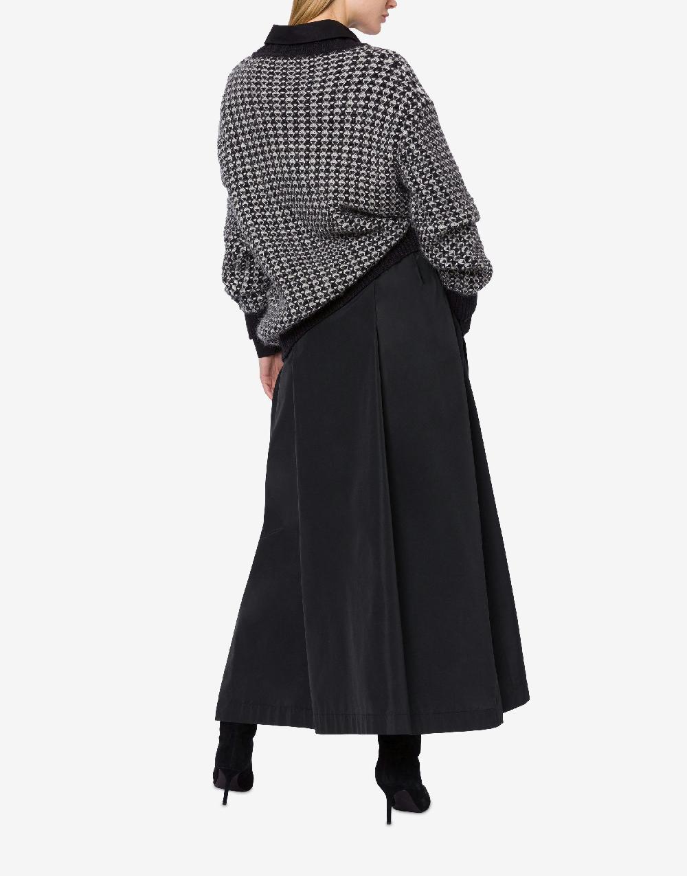 Alberta Ferretti Maglione Oversize In Misto Mohair