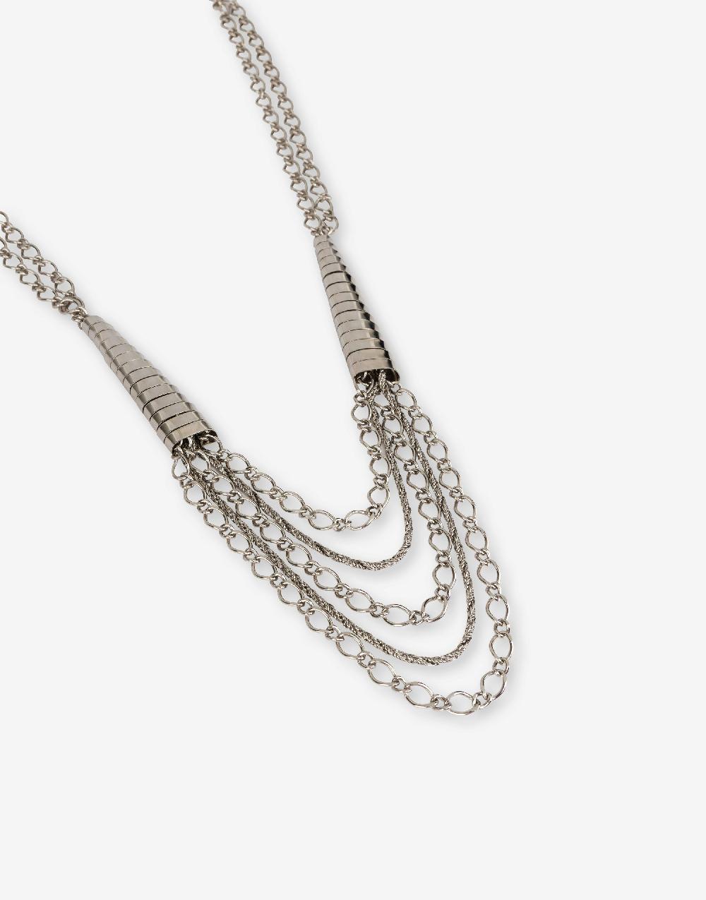 Alberta Ferretti Maxi Collana Multi-catene