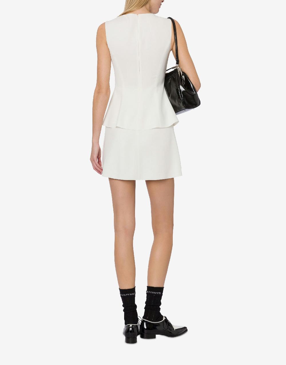 Alberta Ferretti Minidress In Cady Stretch