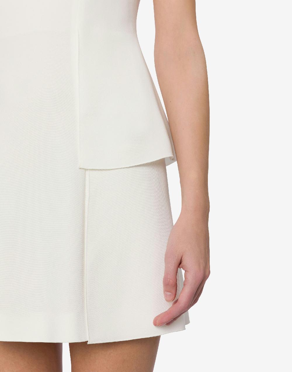 Alberta Ferretti Minidress In Cady Stretch