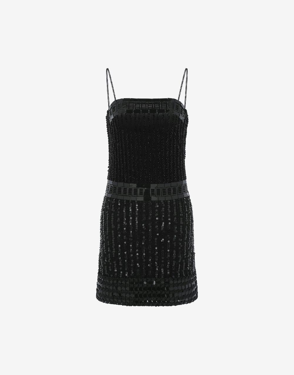 Alberta Ferretti Minidress in tulle con paillettes