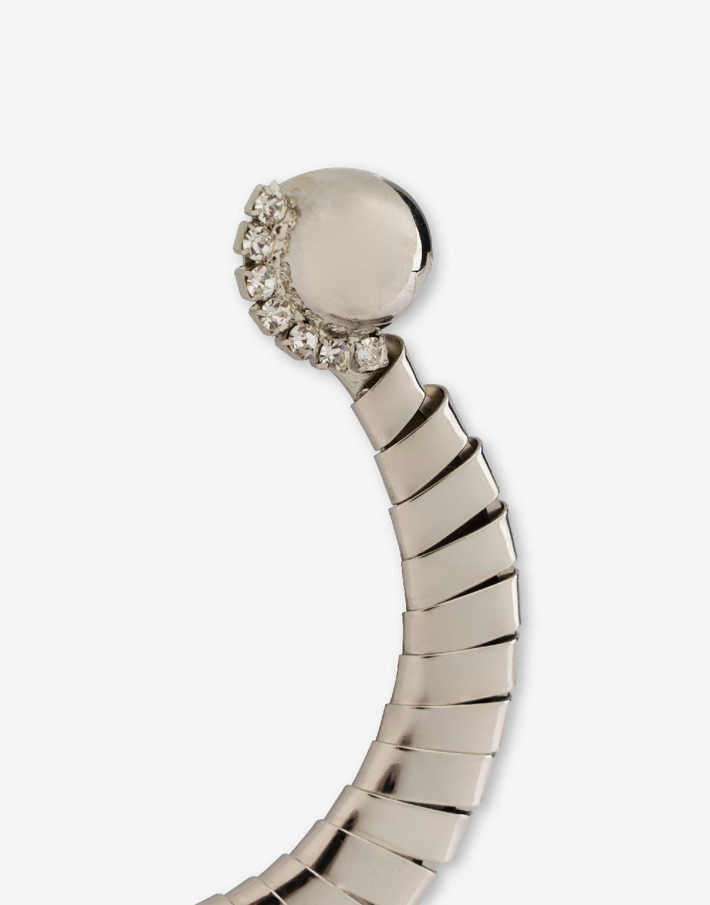 Alberta Ferretti Orecchini In Metallo Argento