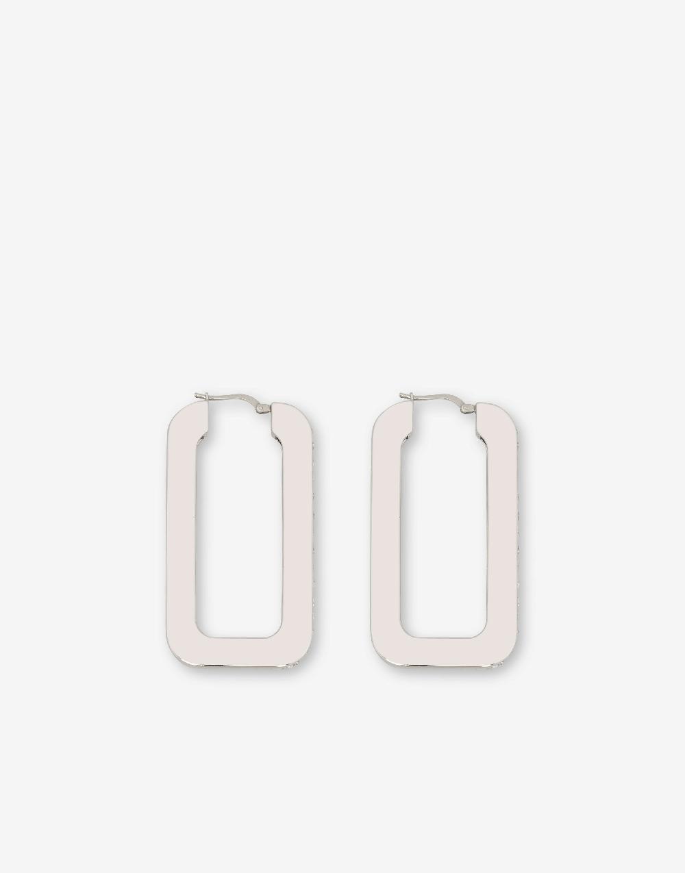 Alberta Ferretti Orecchini In Metallo Con Strass