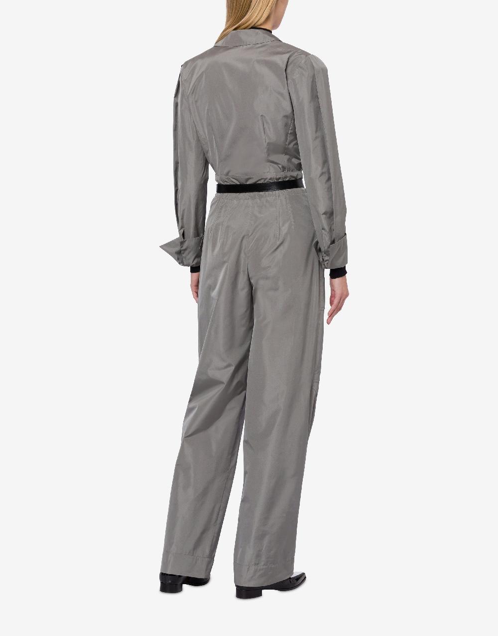 Alberta Ferretti Pantalone A Vita Alta In Taffetà