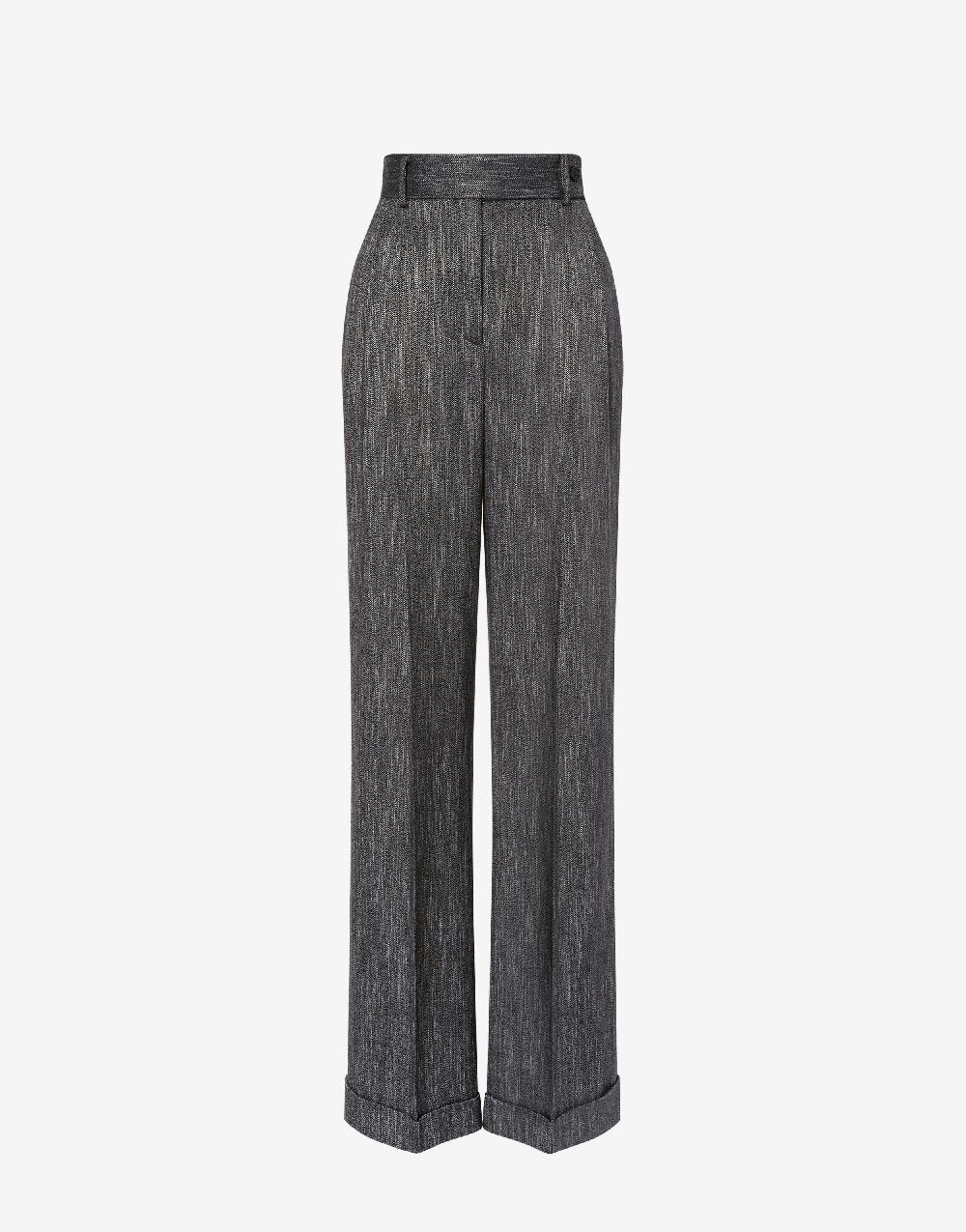 Alberta Ferretti Pantalone in chevron