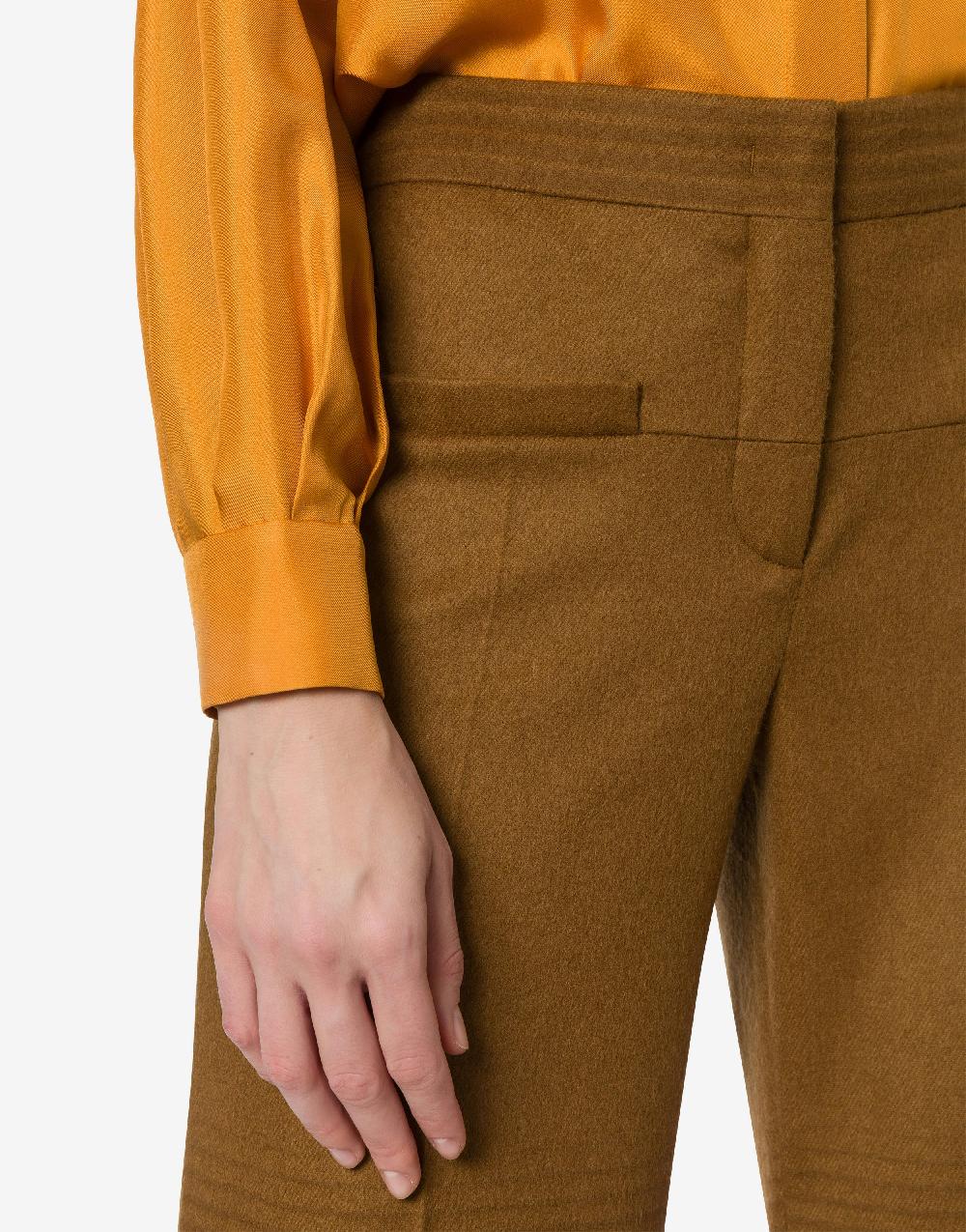 Alberta Ferretti Pantalone In Flanella Sfumata