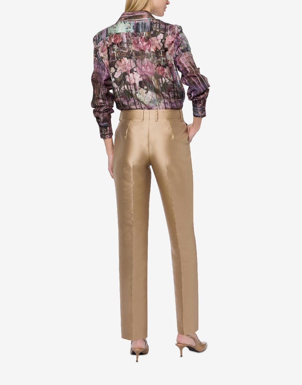 Alberta Ferretti Pantalone In Mikado