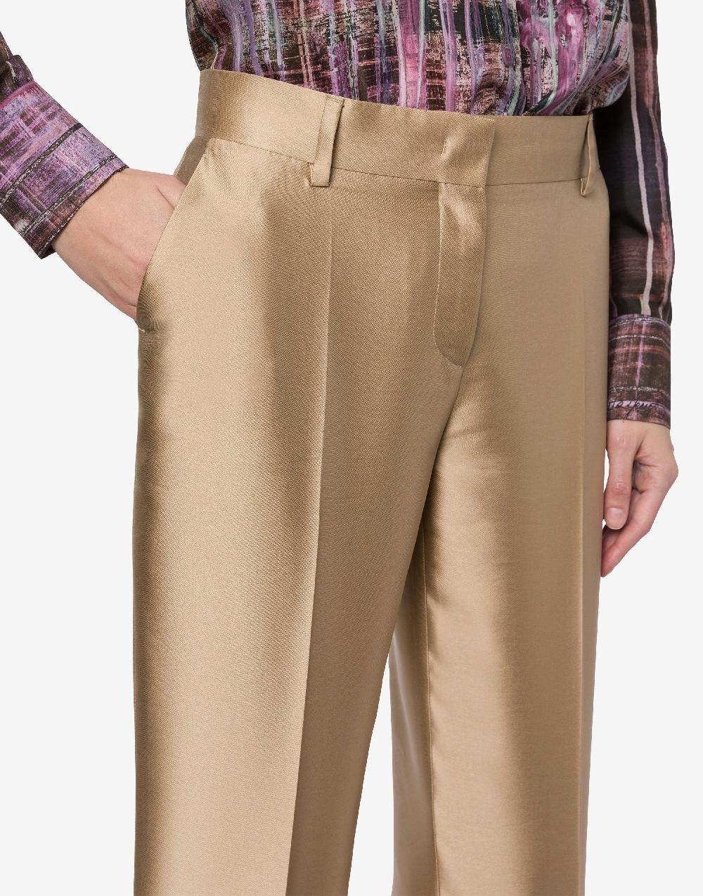 Alberta Ferretti Pantalone In Mikado