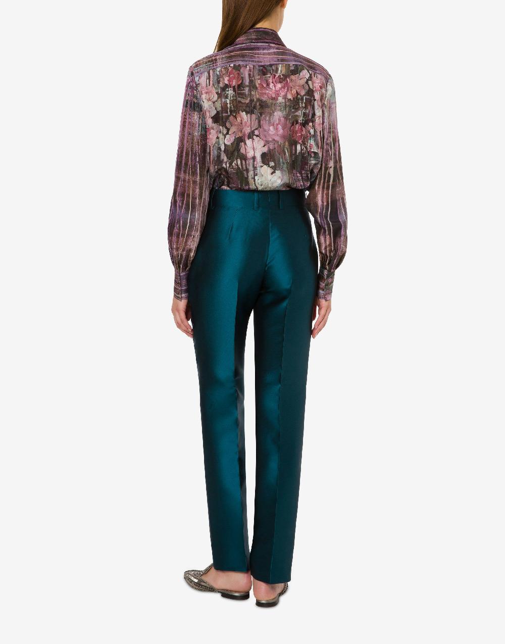 Alberta Ferretti Pantalone In Mikado