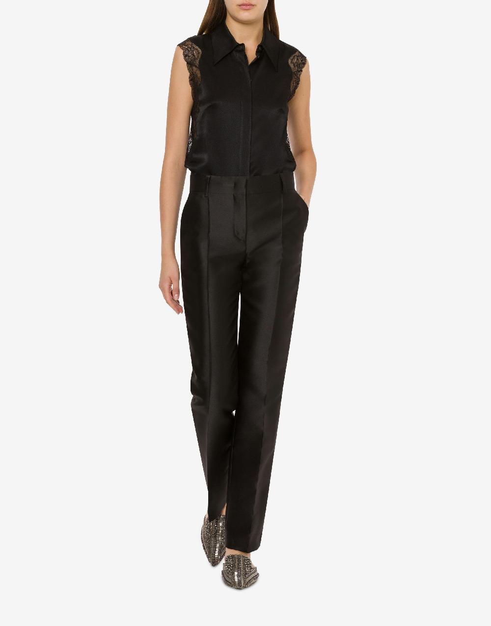 Alberta Ferretti Pantalone In Mikado