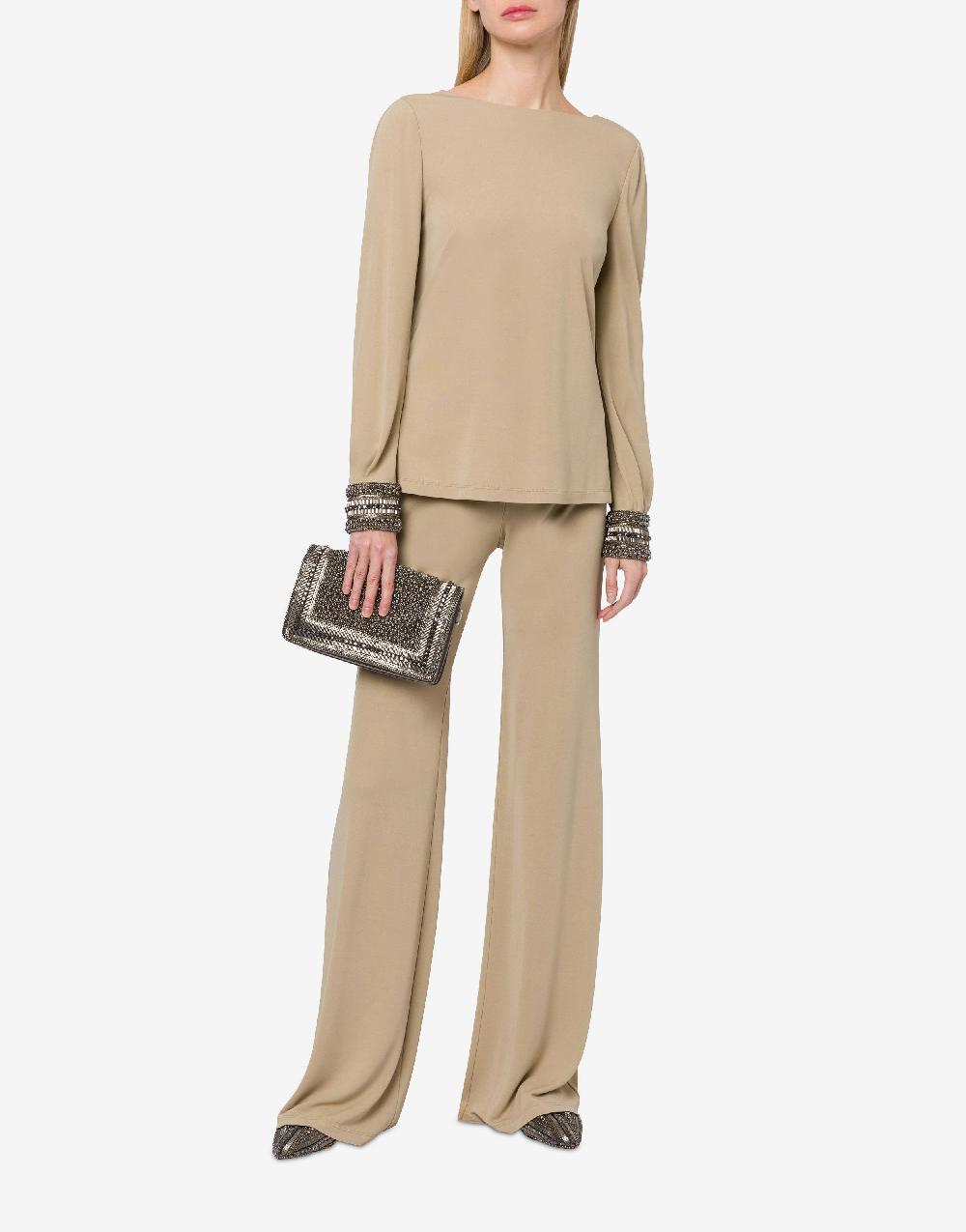 Alberta Ferretti Pantalone In Organzino