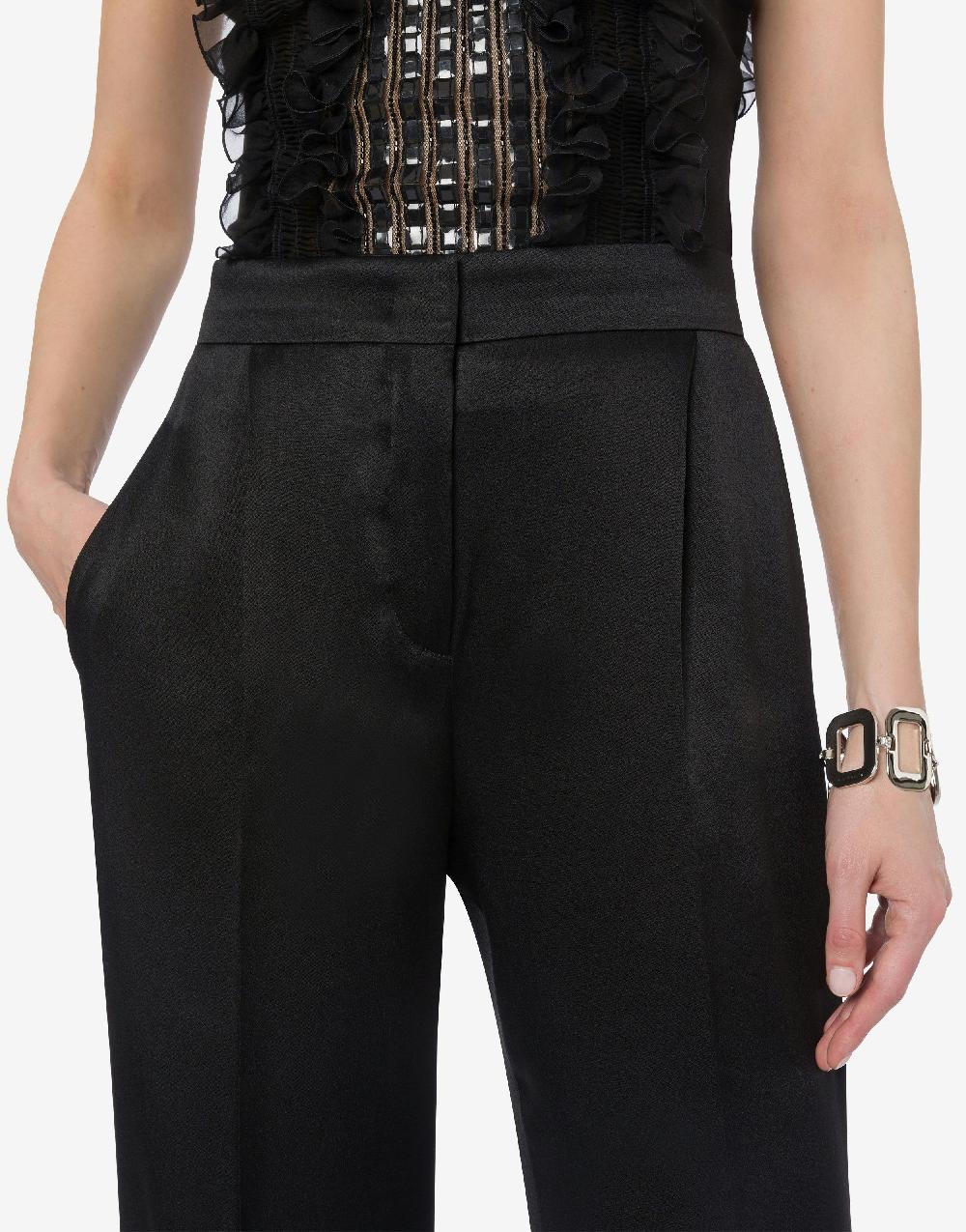 Alberta Ferretti Pantalone In Raso