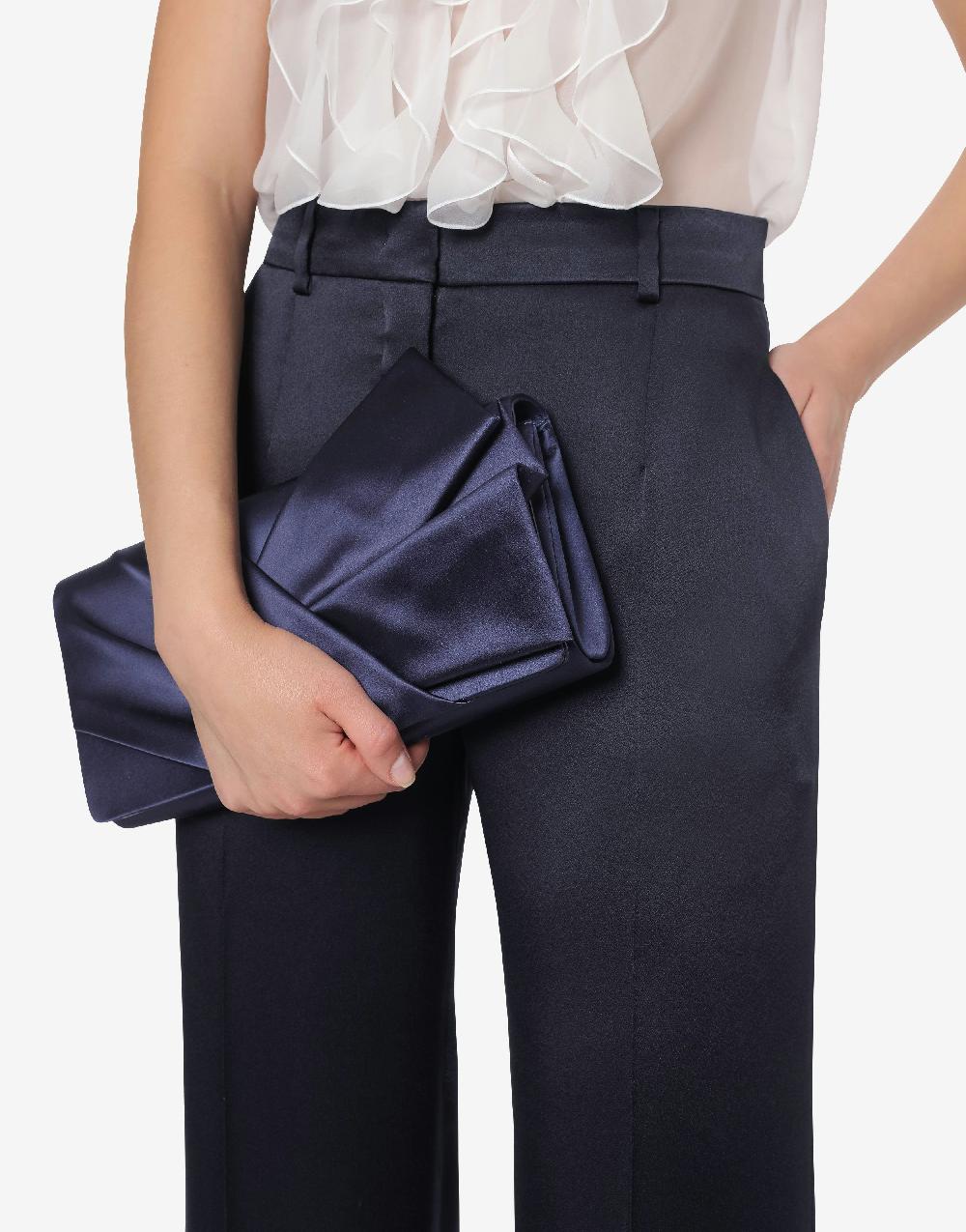 Alberta Ferretti Pantalone In Raso Cocktail