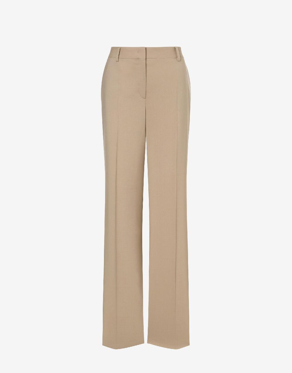 Alberta Ferretti Pantalone in tela di lana stretch