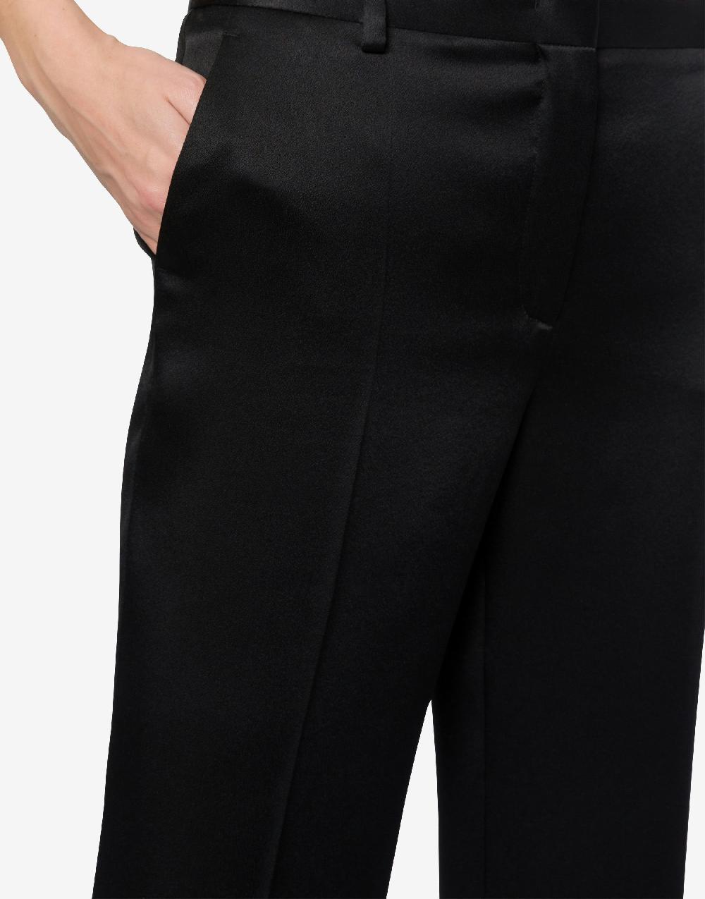 Alberta Ferretti Pantalone Sartoriale In Raso