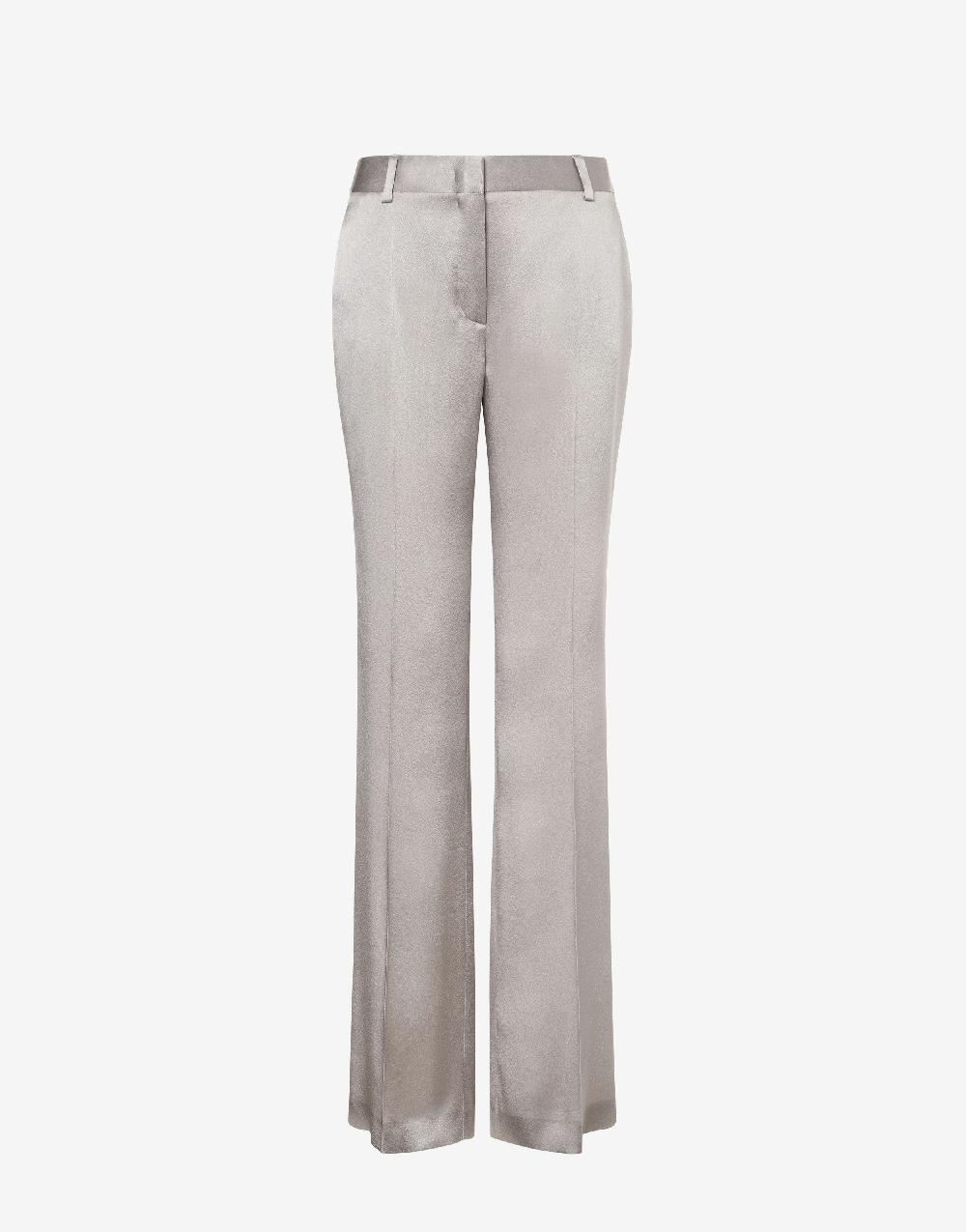 Alberta Ferretti Pantalone sartoriale in raso