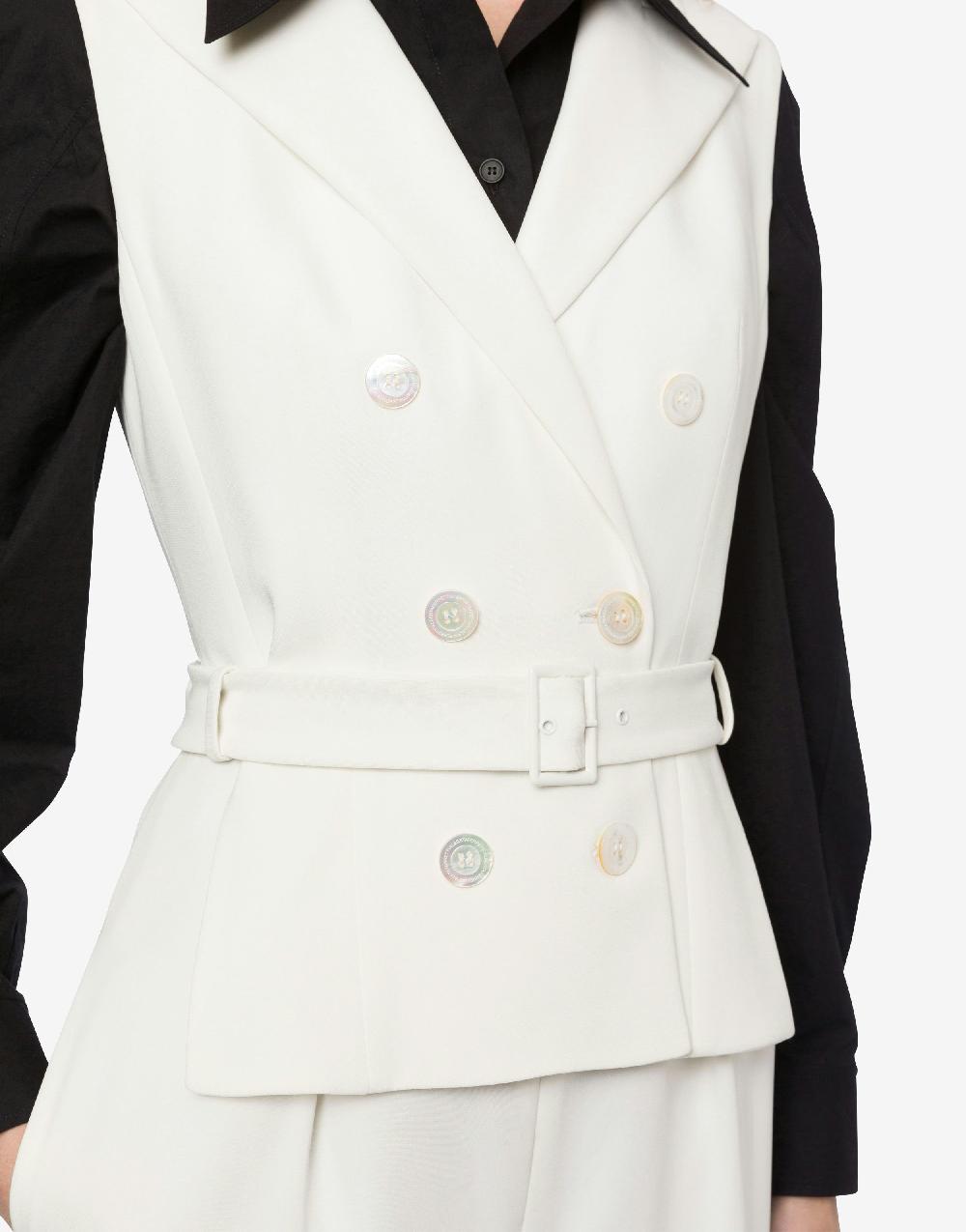 Alberta Ferretti Tuta In Cady Stretch