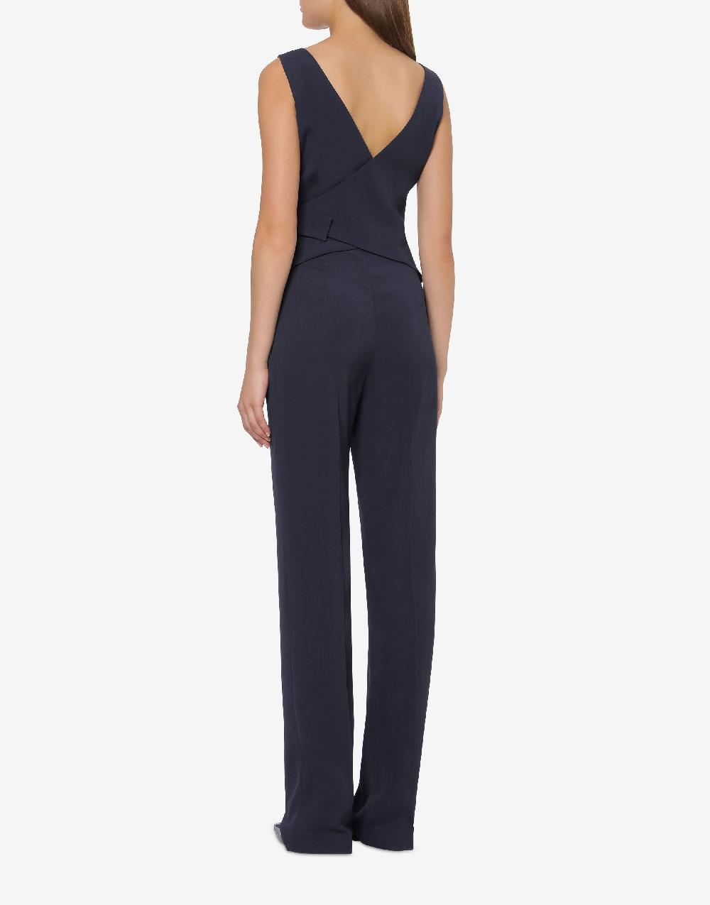 Alberta Ferretti Tuta In Enver Satin