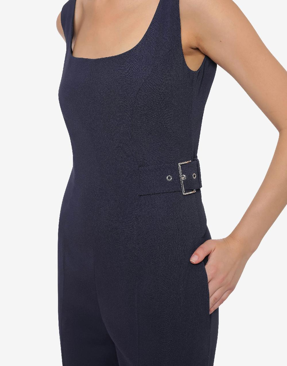 Alberta Ferretti Tuta In Enver Satin