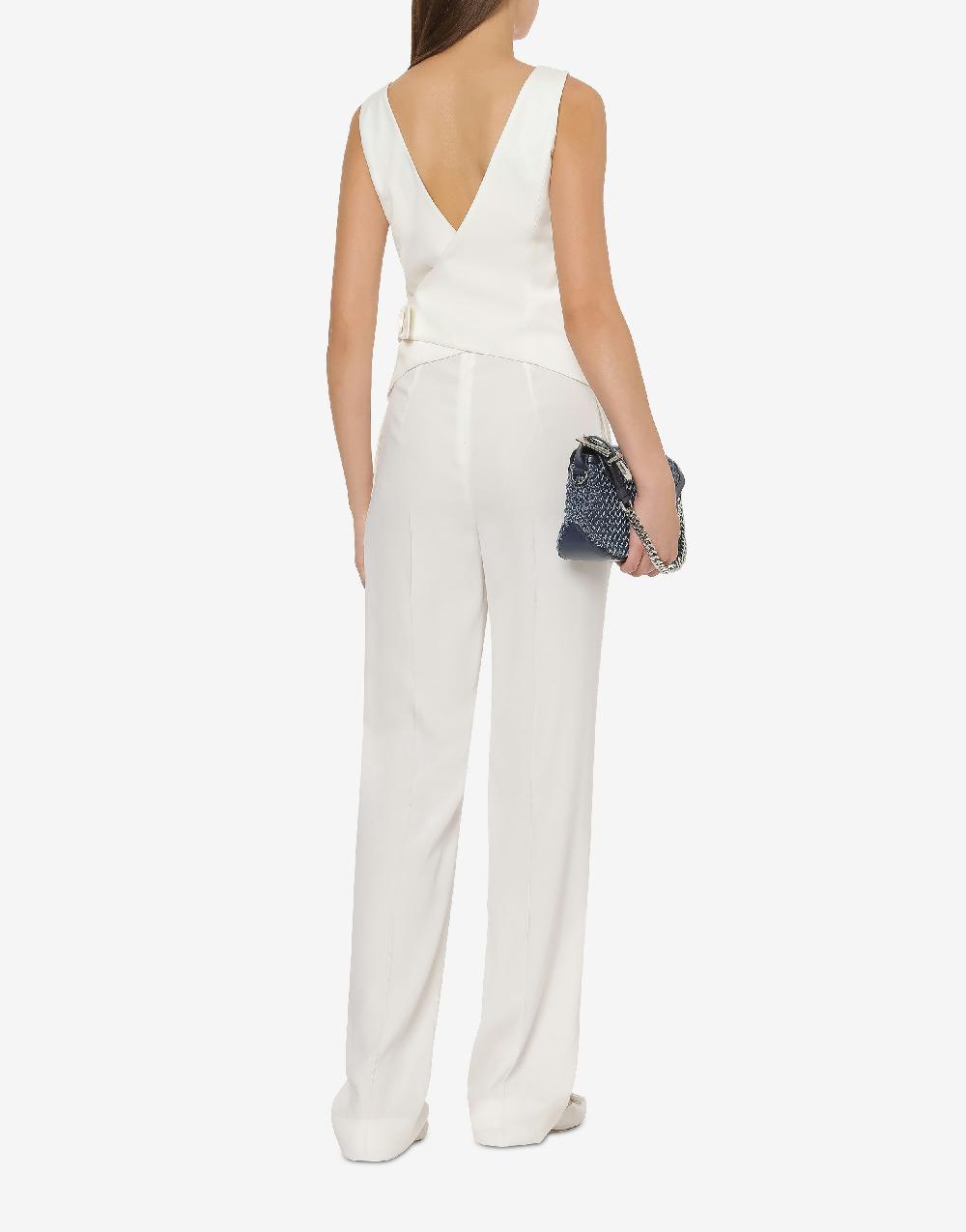 Alberta Ferretti Tuta In Enver Satin