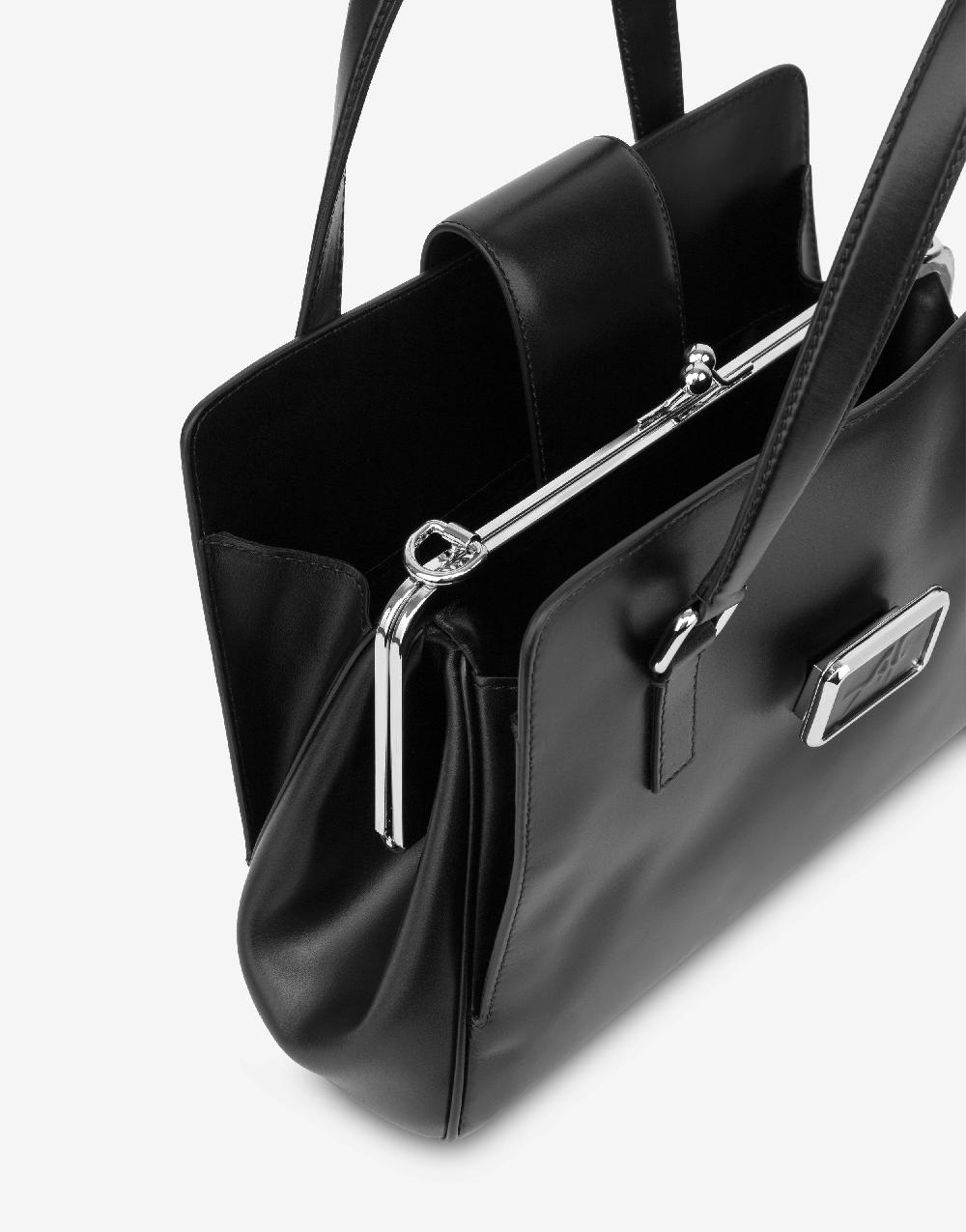 Alberta Ferretti Borsa Doppio Manico In Vitello Allure