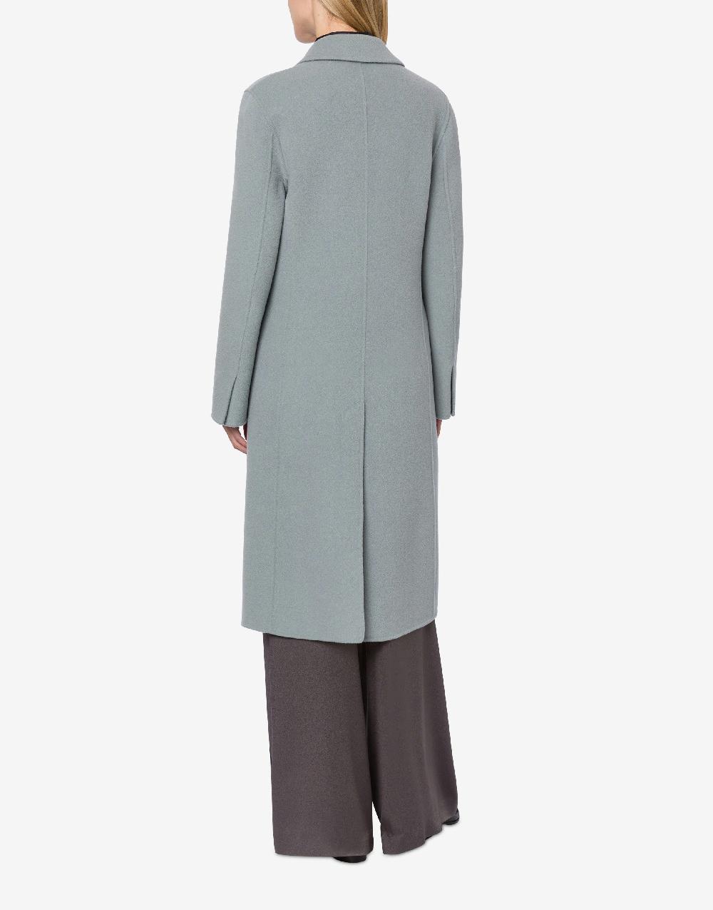 Alberta Ferretti Cappotto Doppiopetto In Panno Double