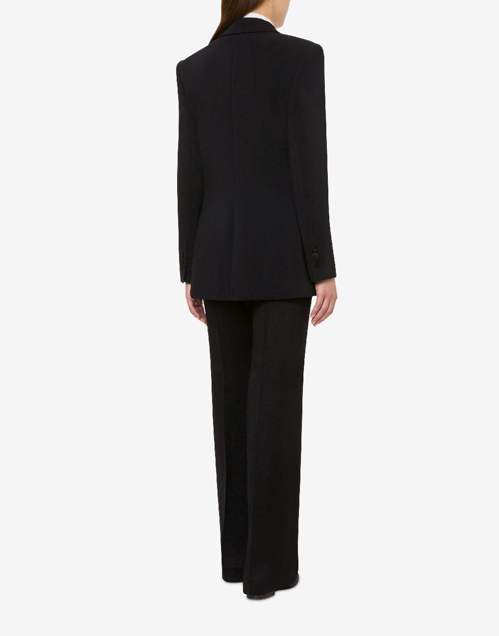 Alberta Ferretti Giacca Doppiopetto In Cady Stretch