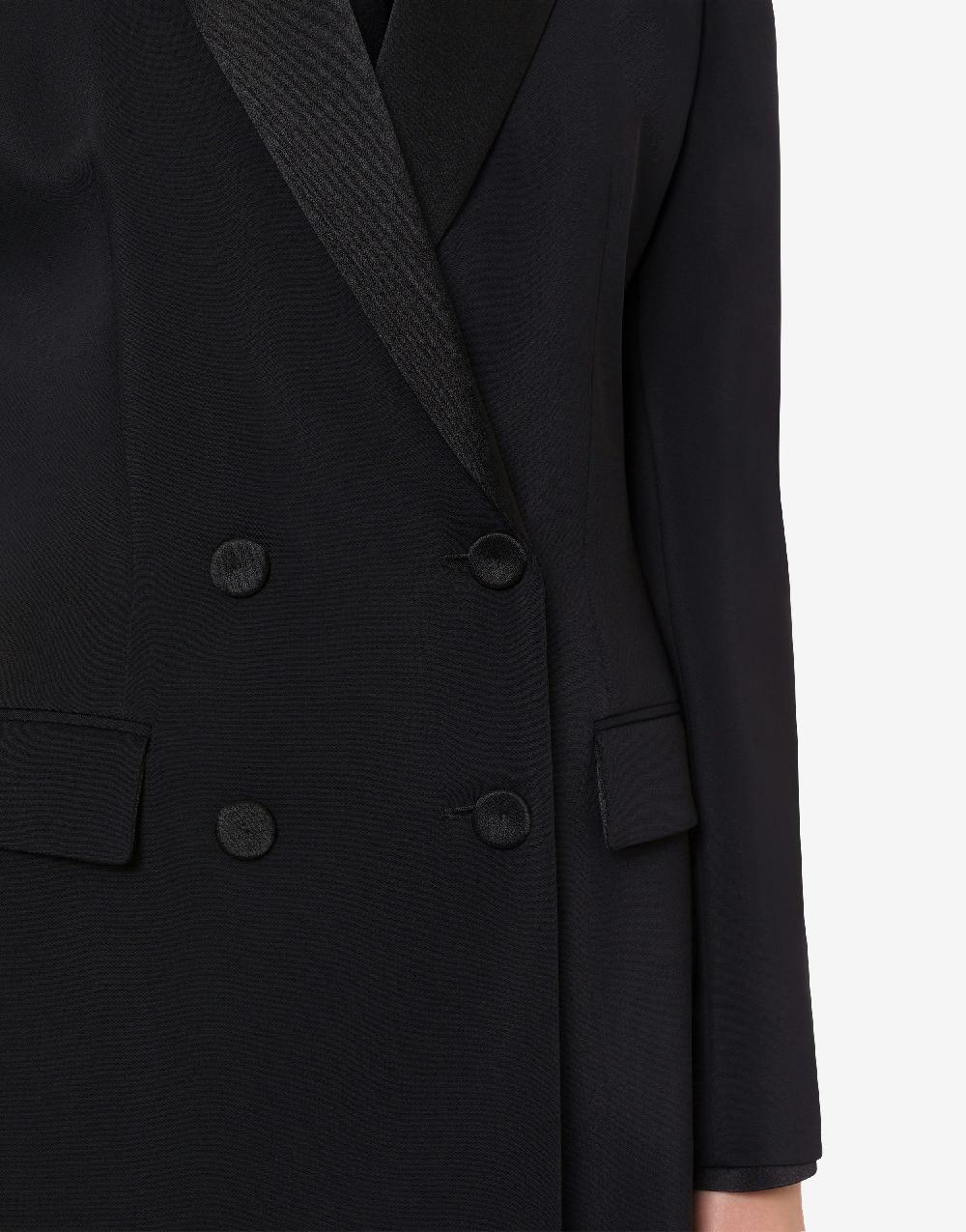 Alberta Ferretti Giacca Doppiopetto In Cady Stretch