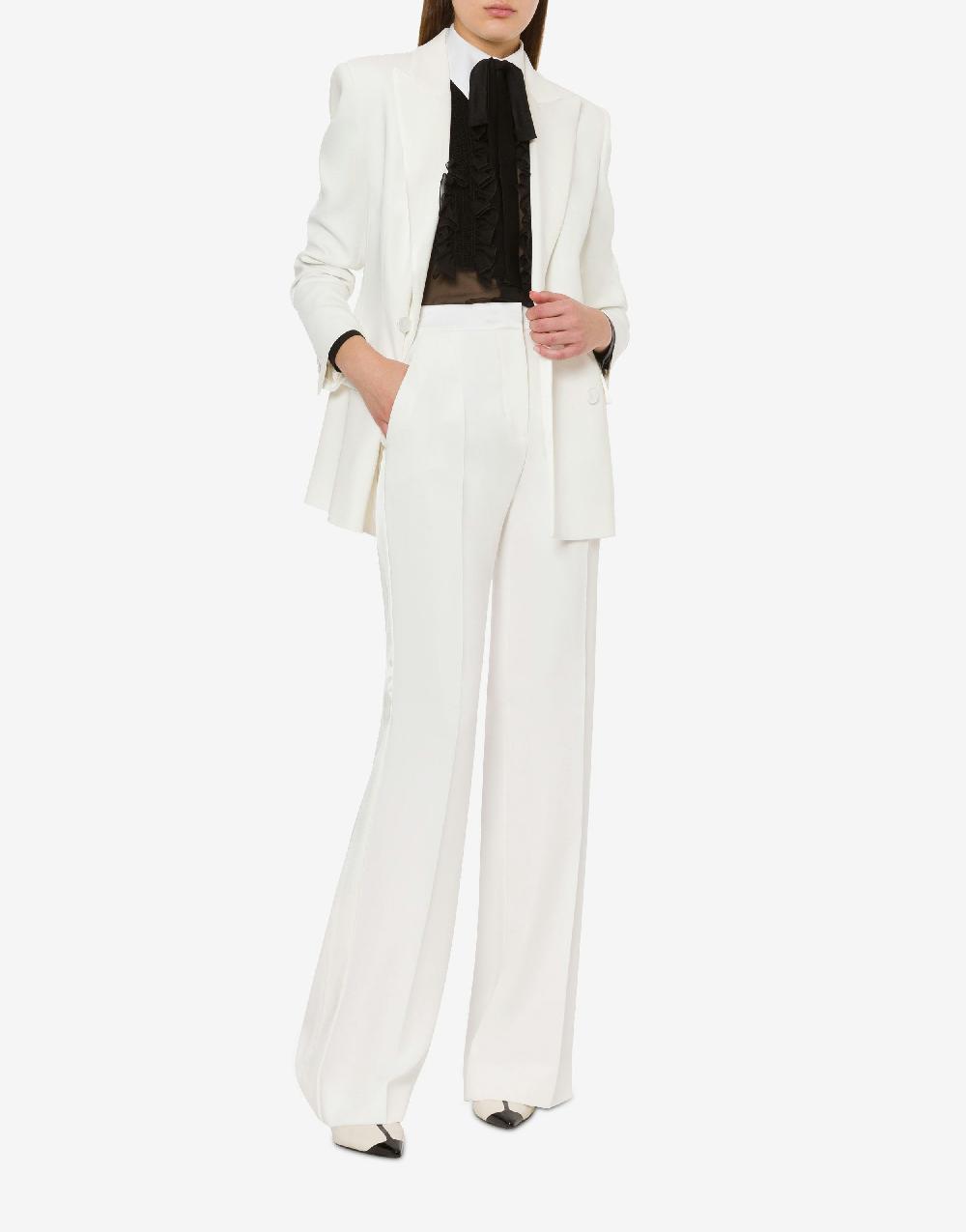 Alberta Ferretti Giacca Doppiopetto In Cady Stretch