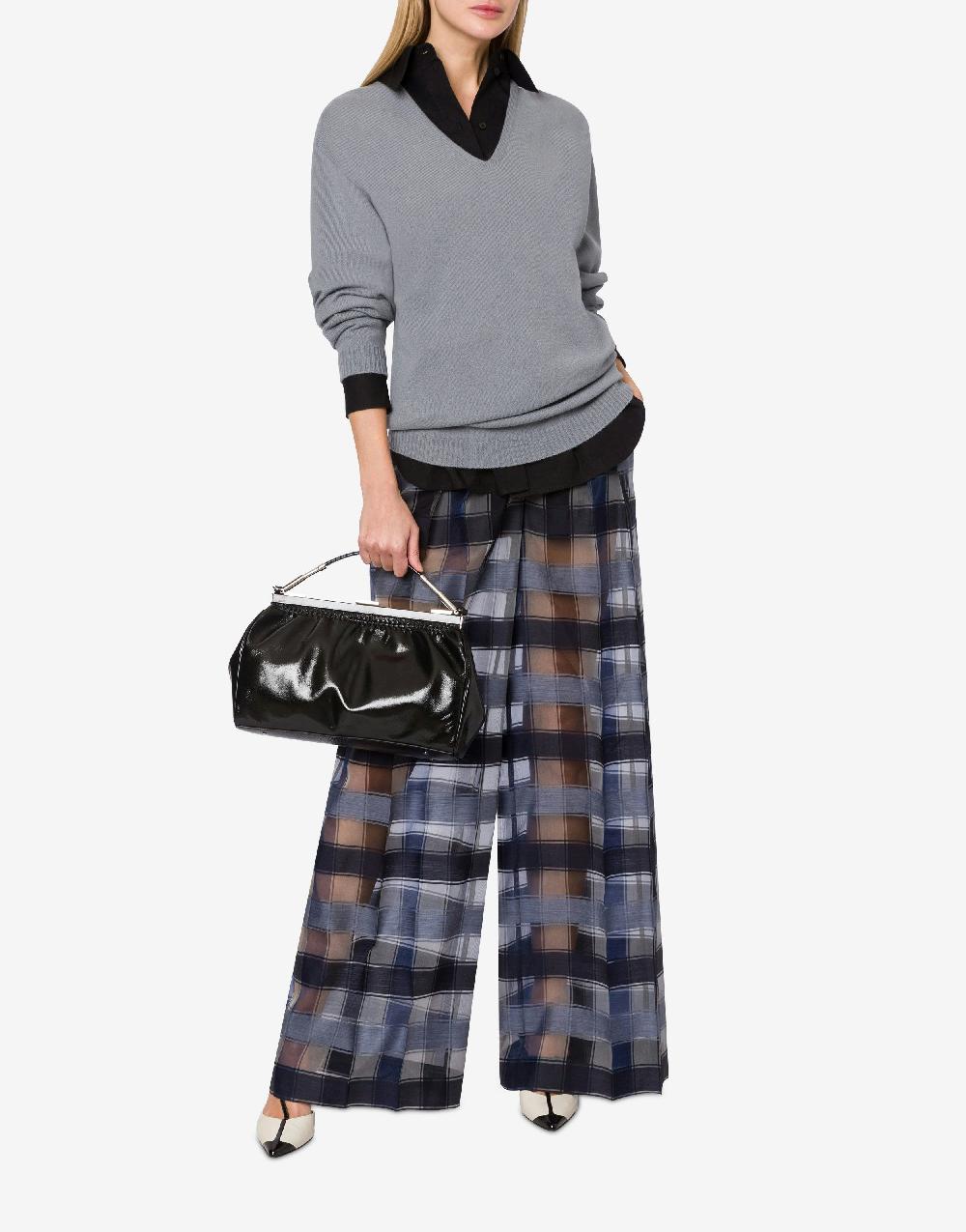 Alberta Ferretti Maglia Oversize In Misto Cashmere E Lana