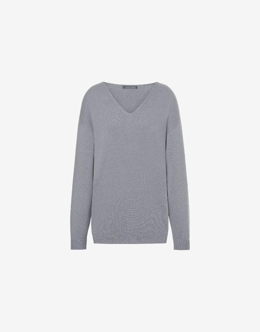 Alberta Ferretti Maglia oversize in misto cashmere e lana