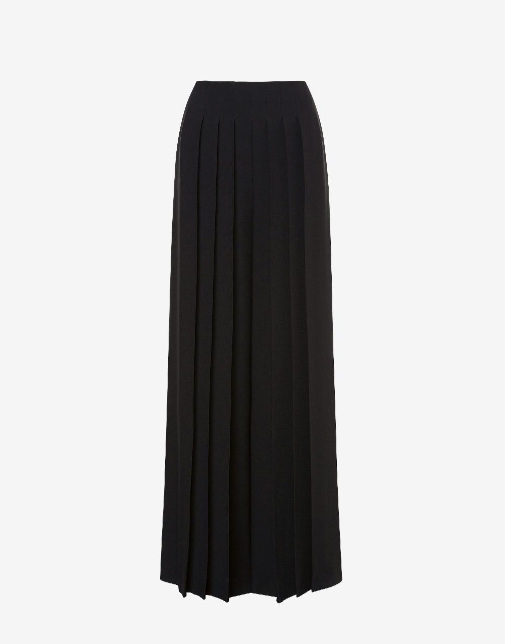 Alberta Ferretti Pantalone in enver satin con pieghe