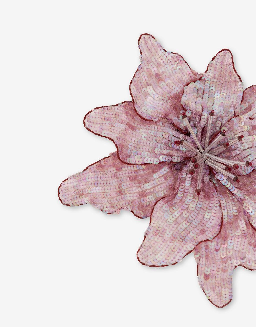 Alberta Ferretti Spilla Bijoux A Fiore Dripping Rose