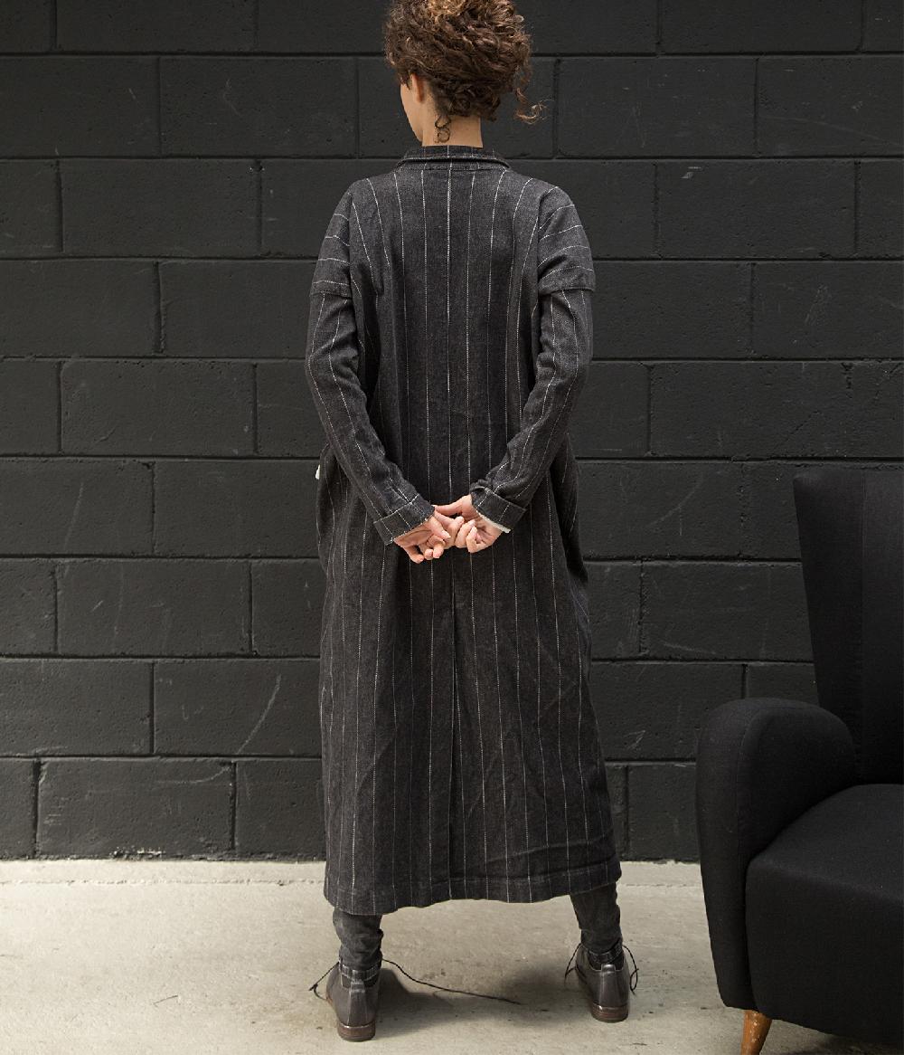 Album Di Famiglia Art. 17W4594 LONG COAT GESSATO