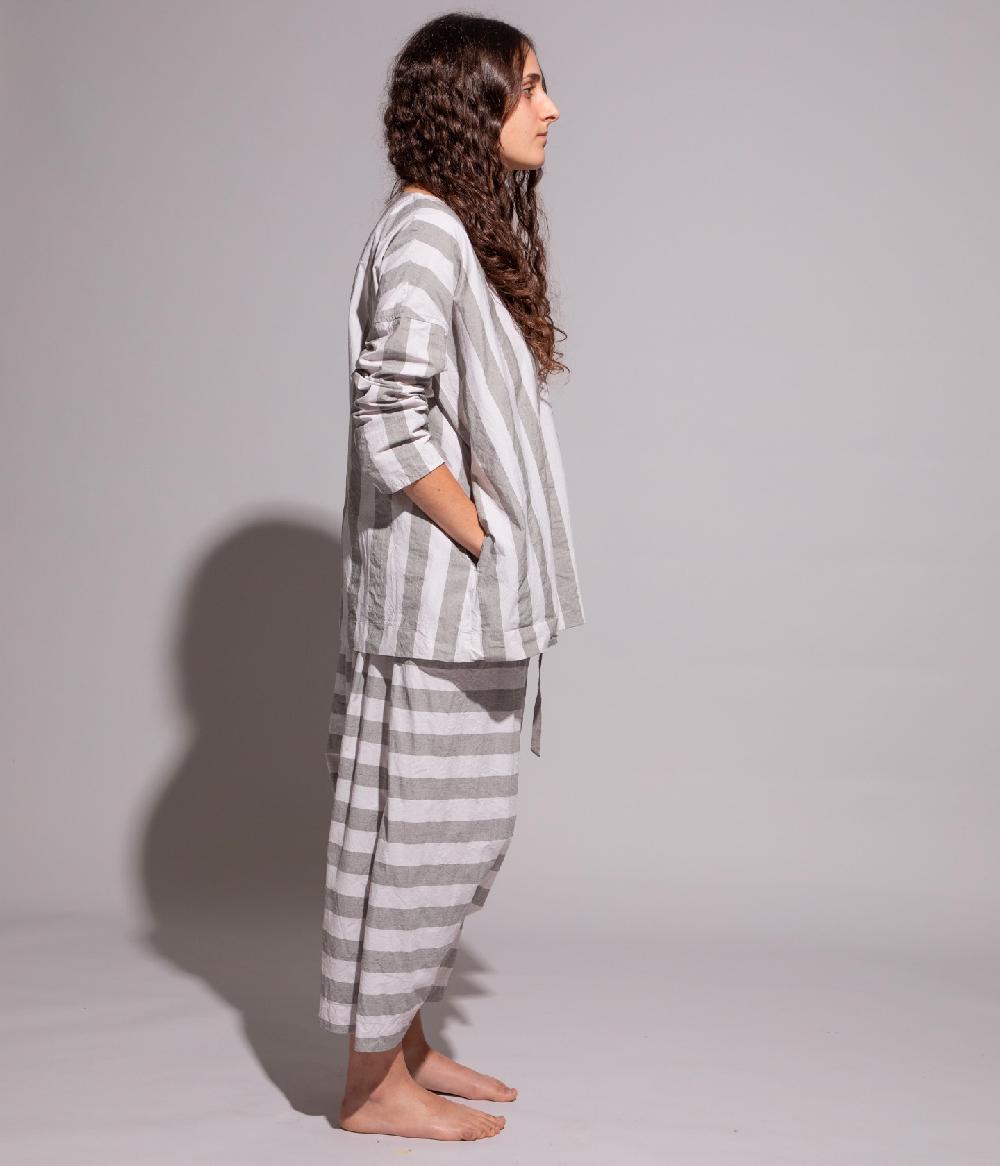 Album Di Famiglia Art. 20S#1744 STRIPED T-SHIRT_V