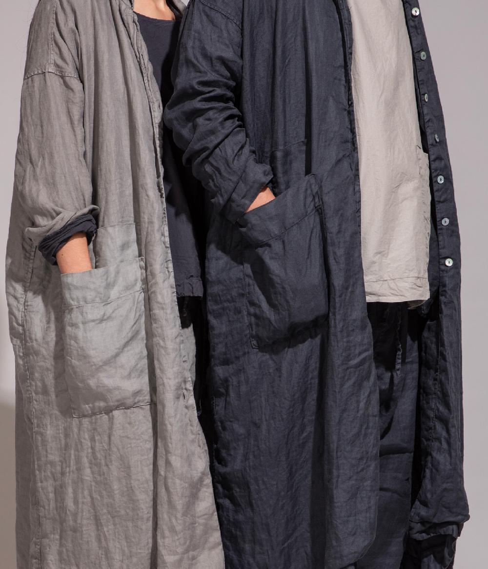 Album Di Famiglia art. 20S#45_09 LINEN LIGHT COAT