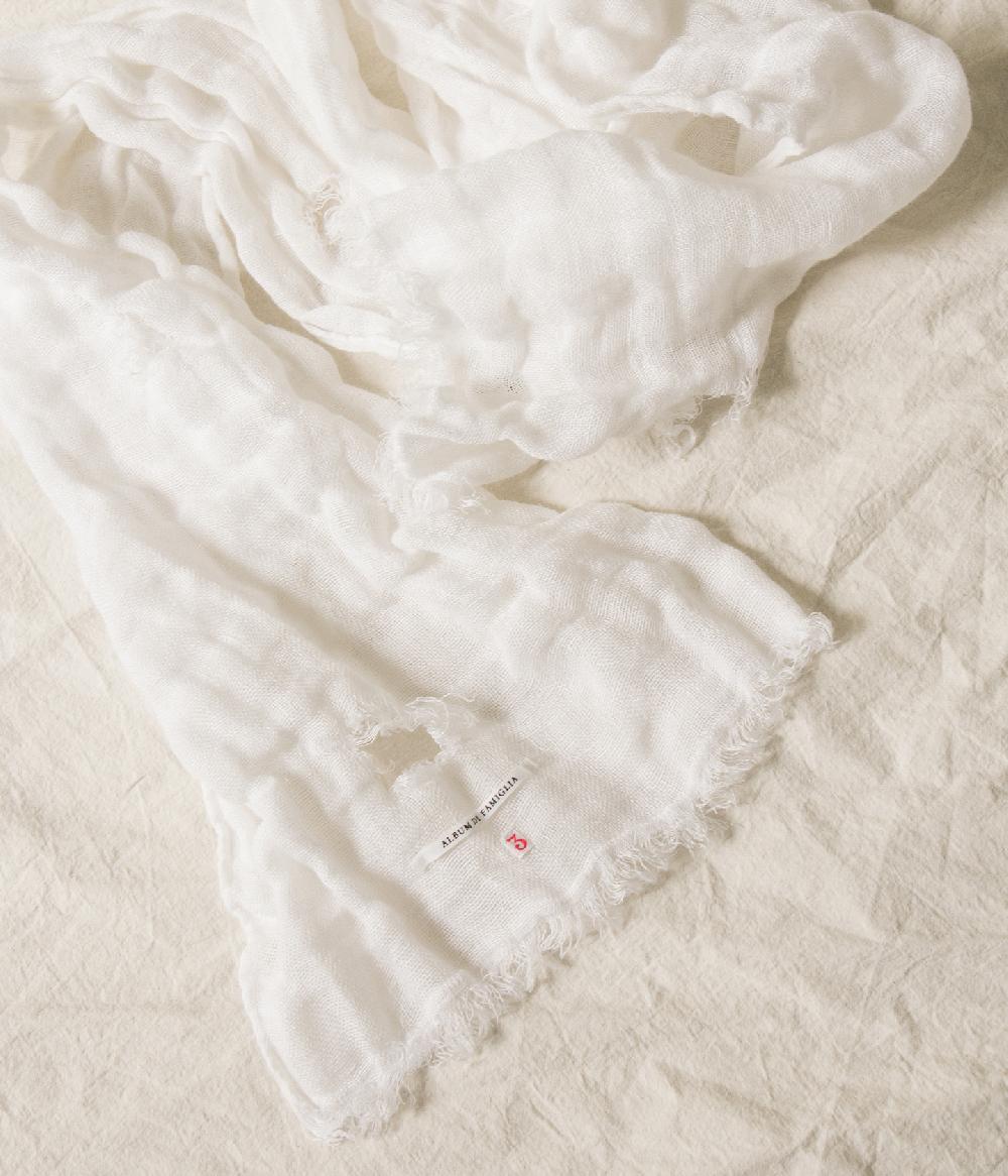 Album Di Famiglia Art. 21SUP#9470 LINEN SCARF (T.U.)