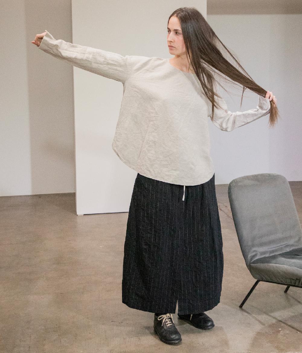 Album Di Famiglia Art. 22W#12_96 LINEN T-SHIRT