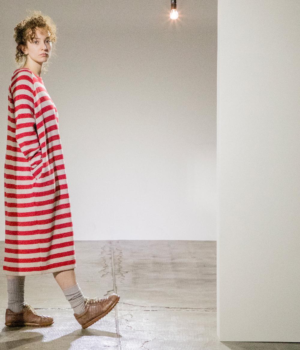 Album Di Famiglia Art. 22W31_170 STRIPED DRESS ST