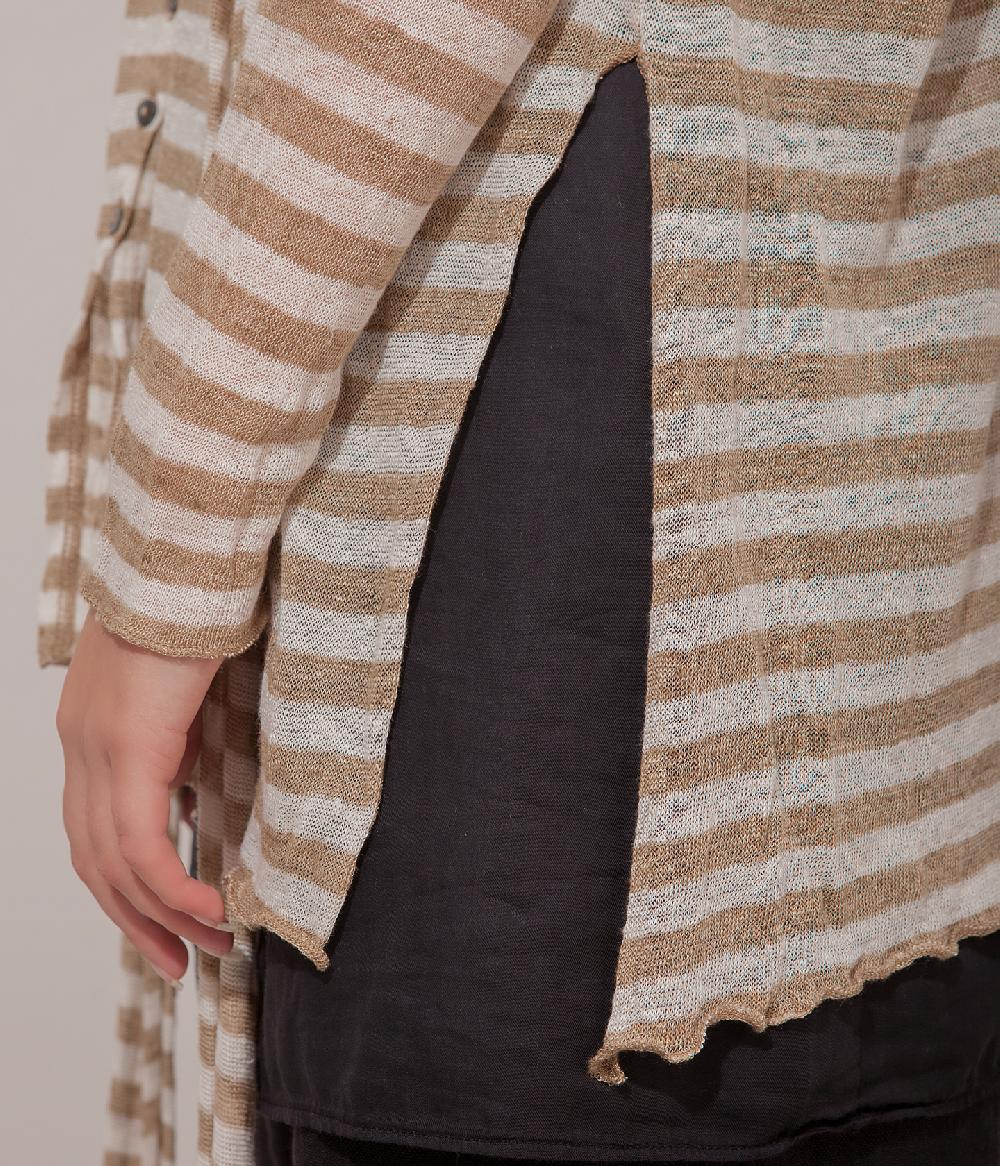 Album Di Famiglia Art. 17S#41_80 STRIPED CARDIGAN LR