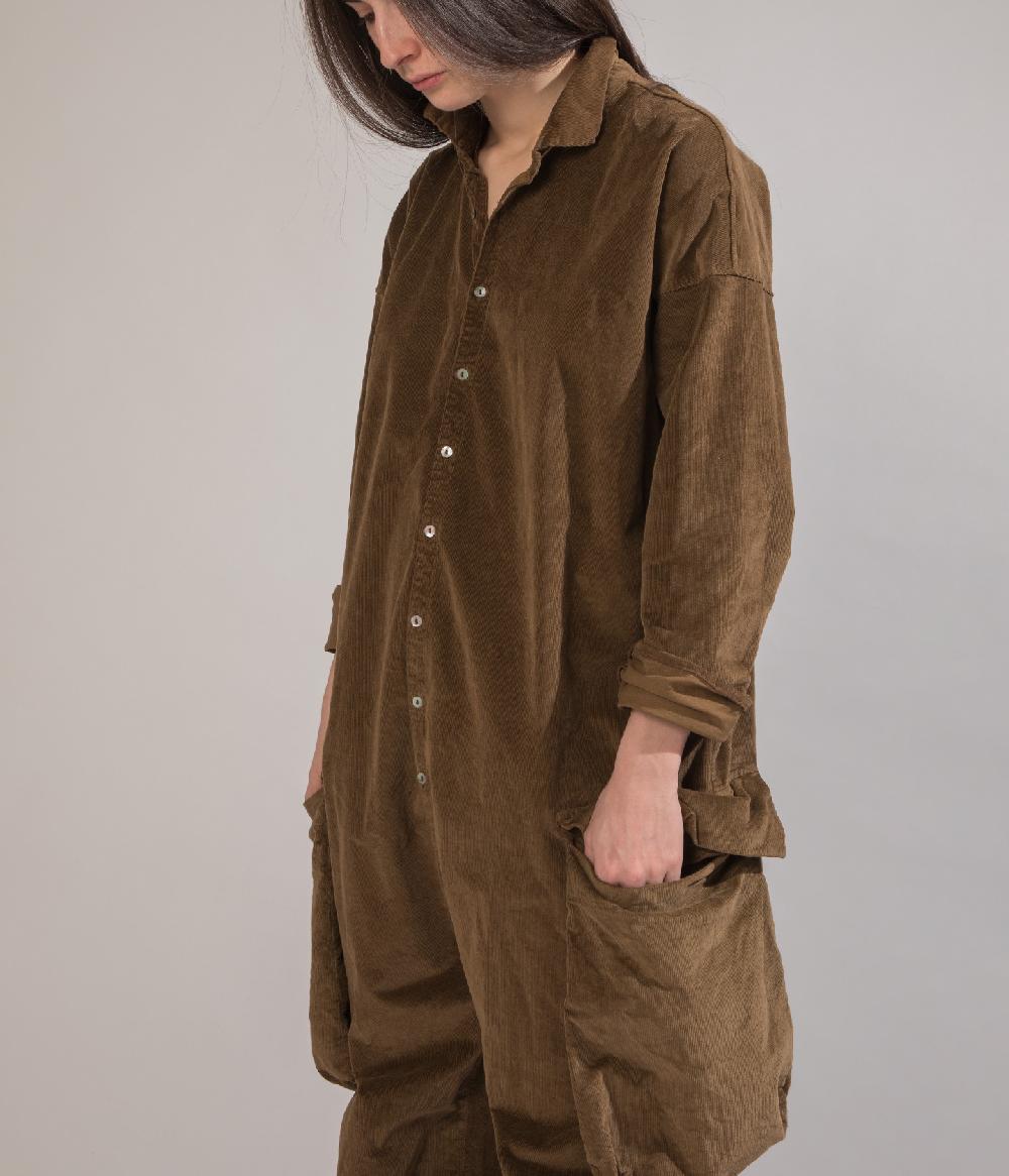 Album Di Famiglia Art. 20W6084 CORDUROY CARGO JUMPSUIT