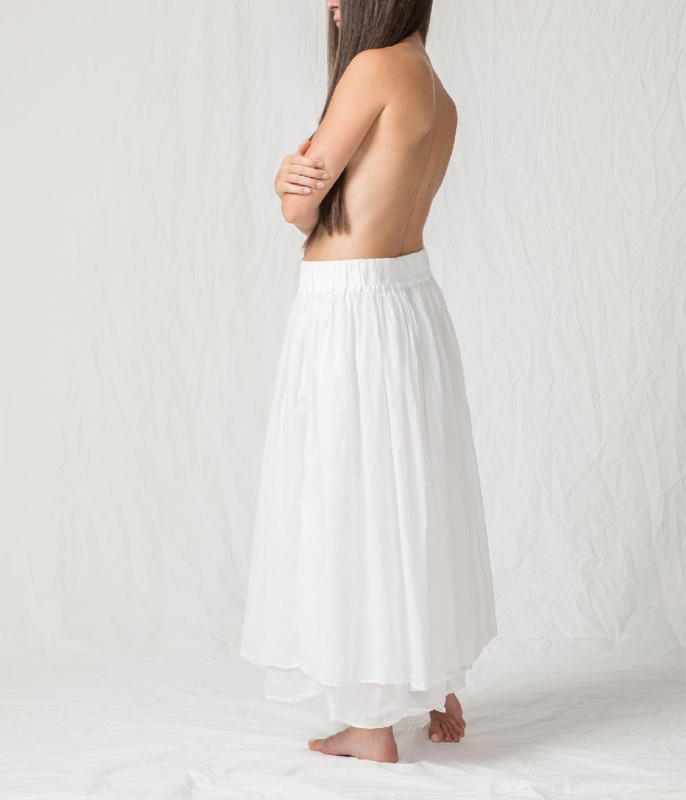 Album Di Famiglia Art. 22S#3295 DOUBLE SKIRT COLD DYED