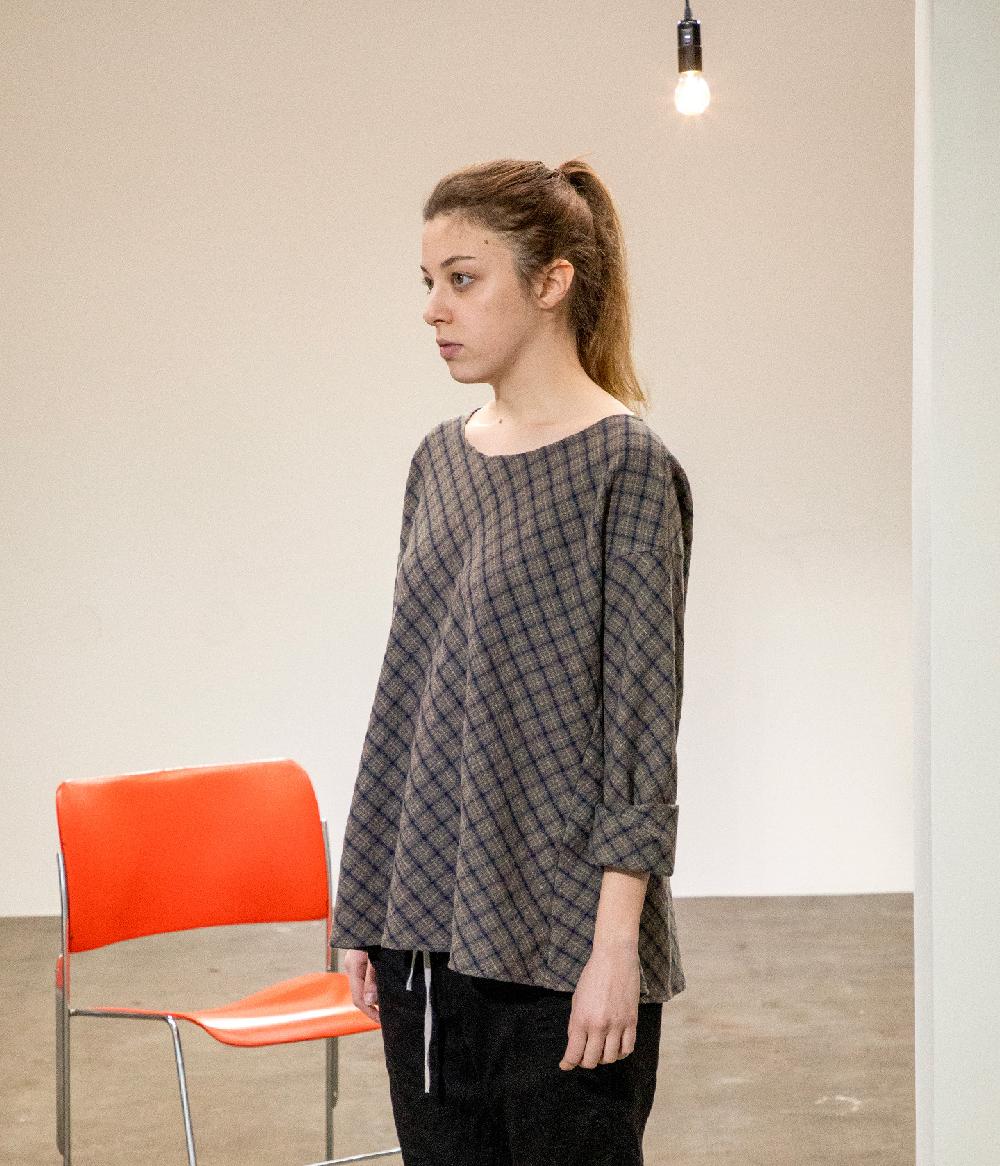 Album Di Famiglia art. 22W#12_92 T-SHIRT TARTAN WOOL