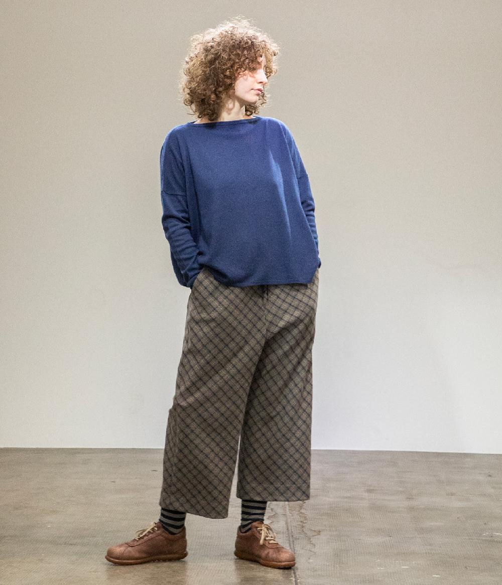 Album Di Famiglia Art. 22W#23_241 W&S TROUSERS TARTAN WOOL